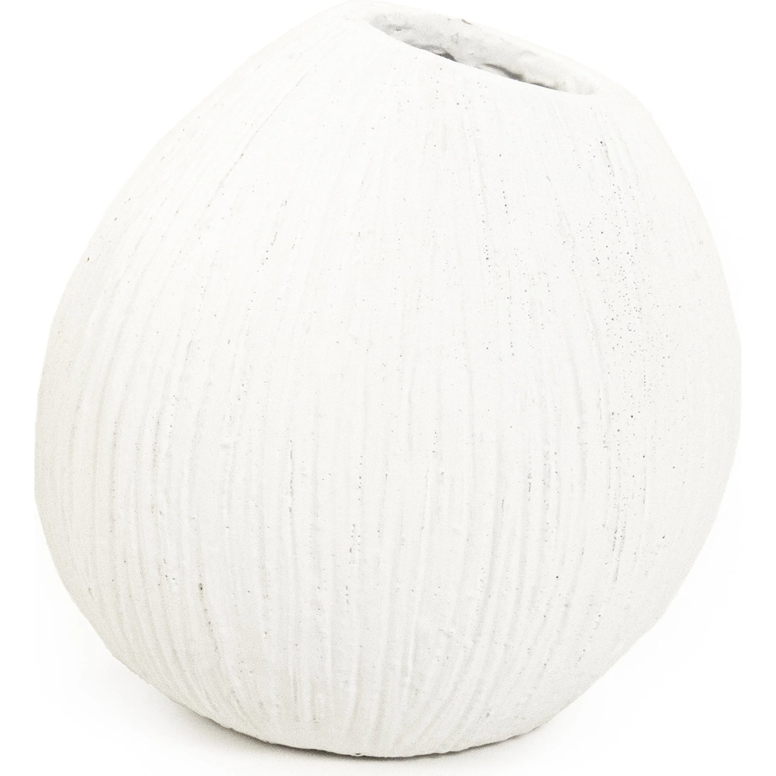 Distressed Round Vase - Image 2