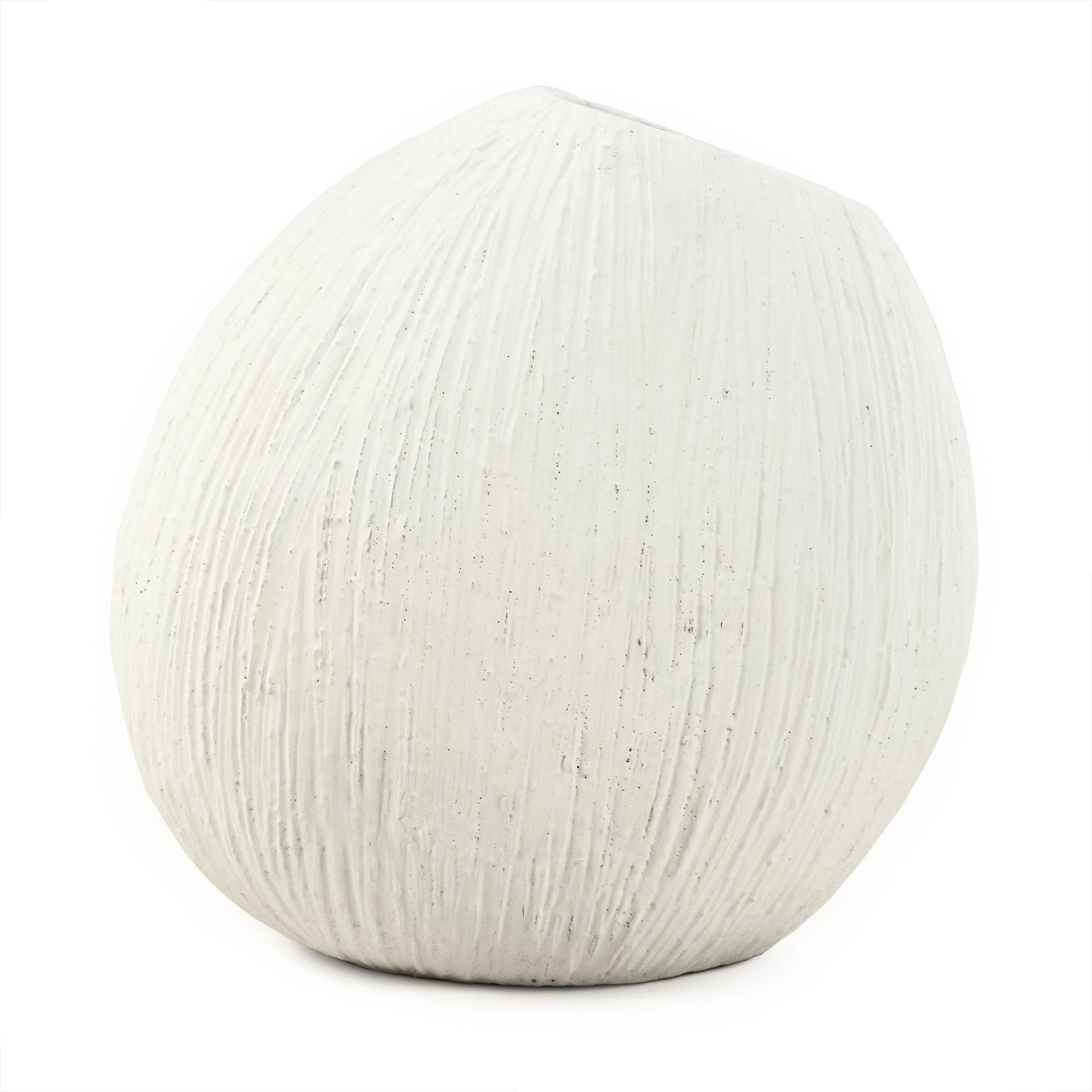Distressed Round Vase - Image 3