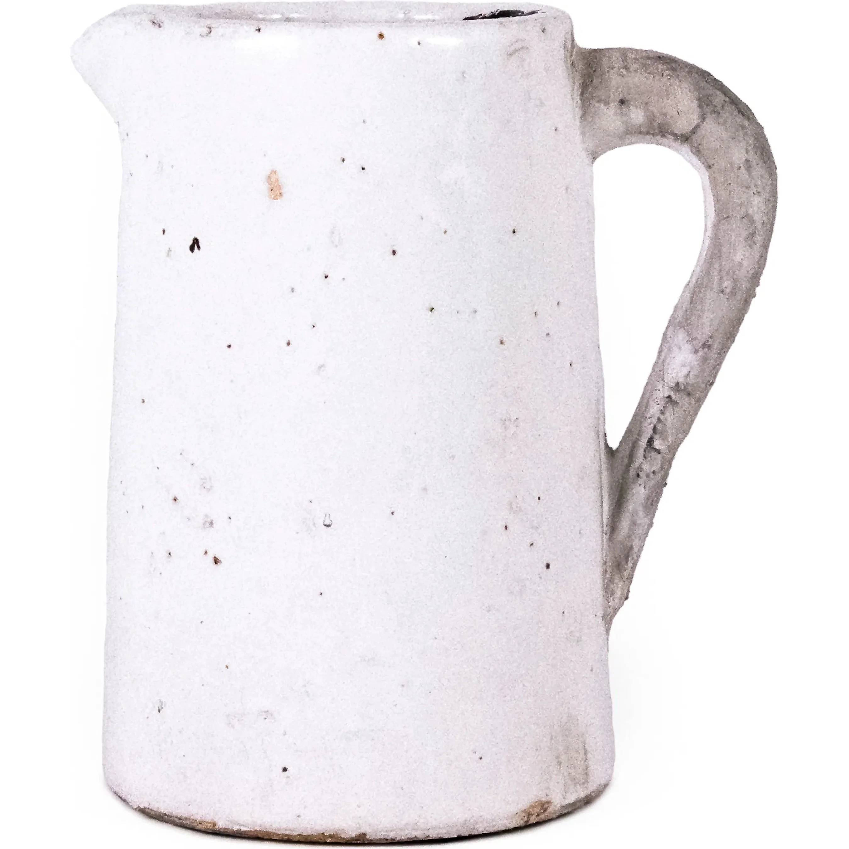 Distressed White Jug - Image 6