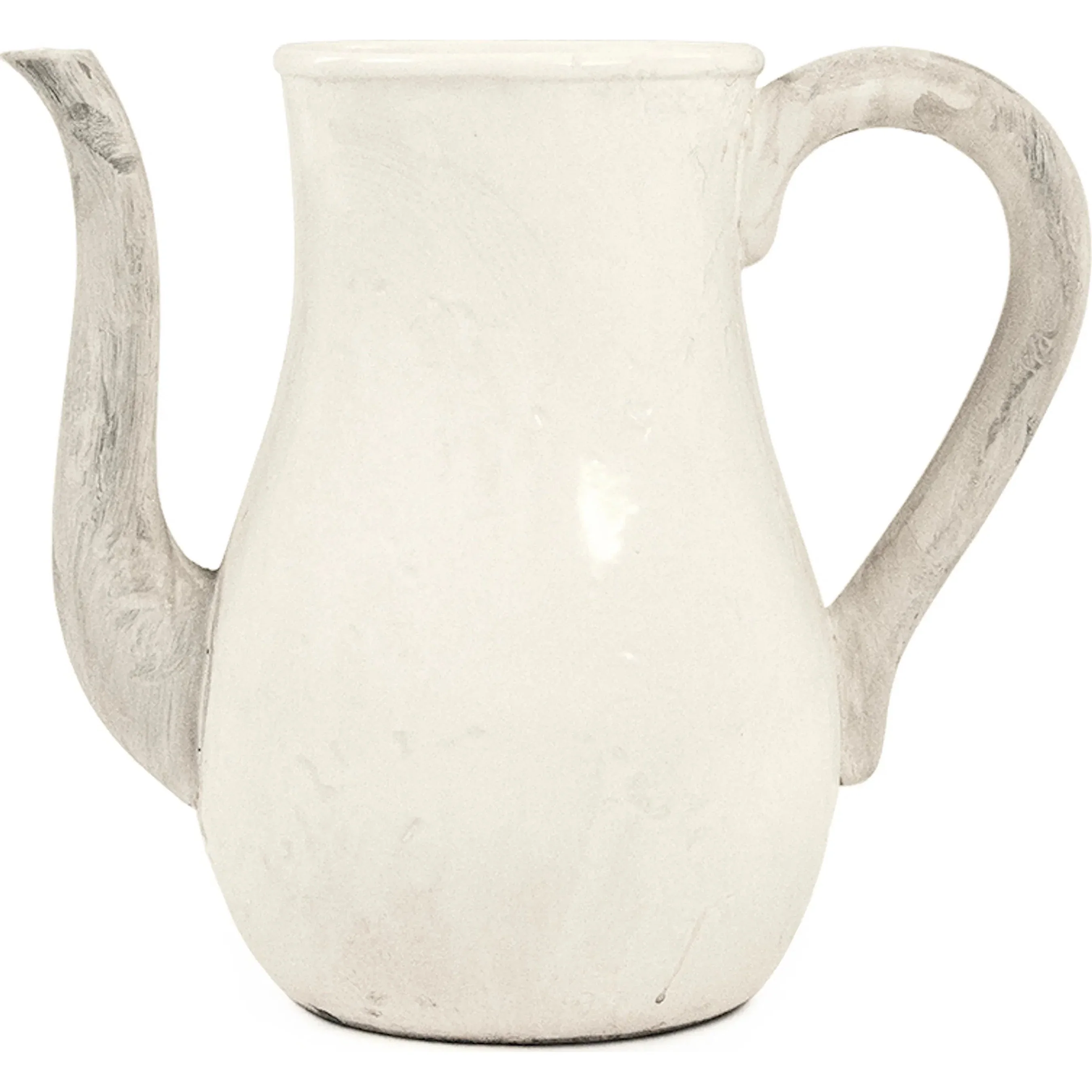Distressed White Pitcher - Image 6