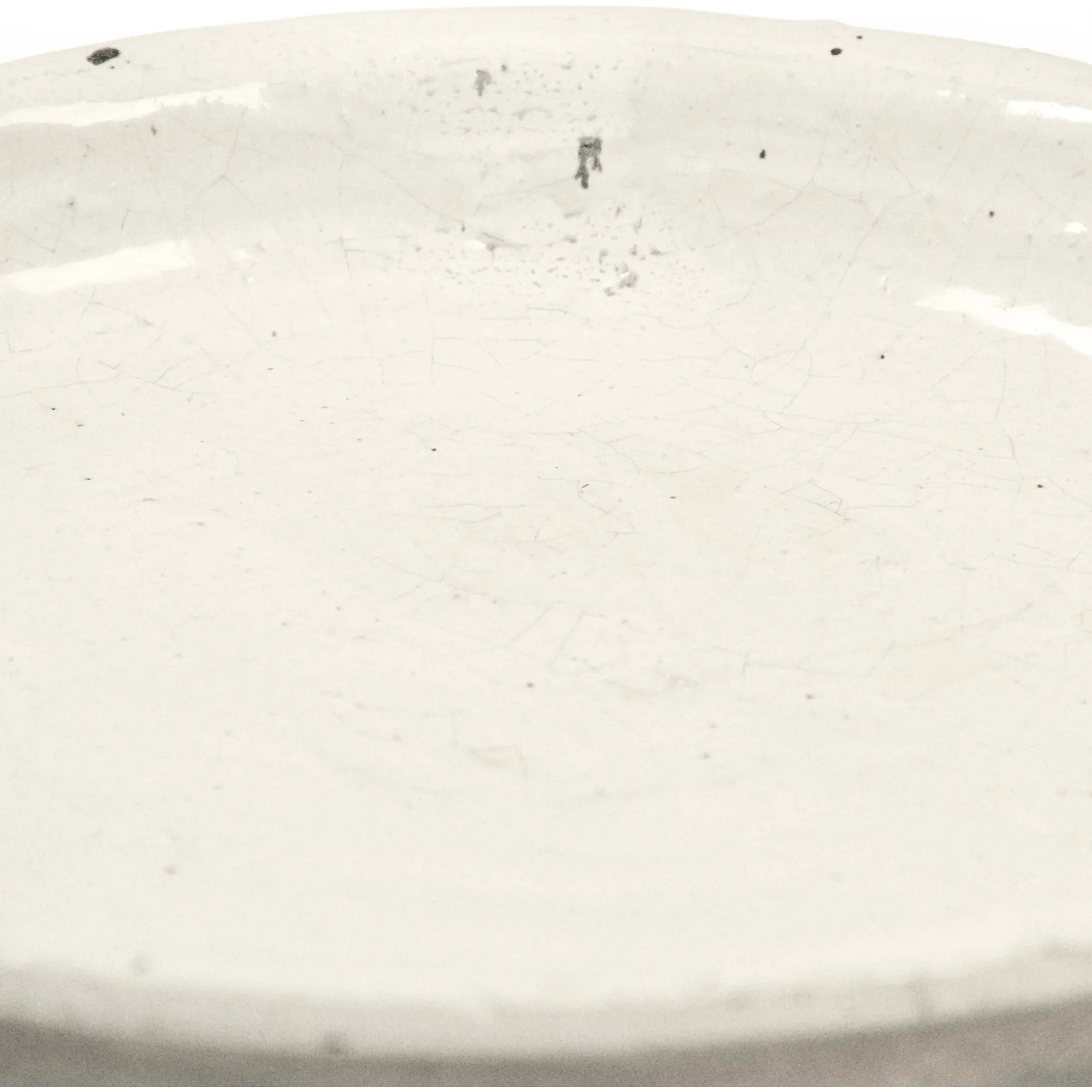 Distressed White Plate - Image 10