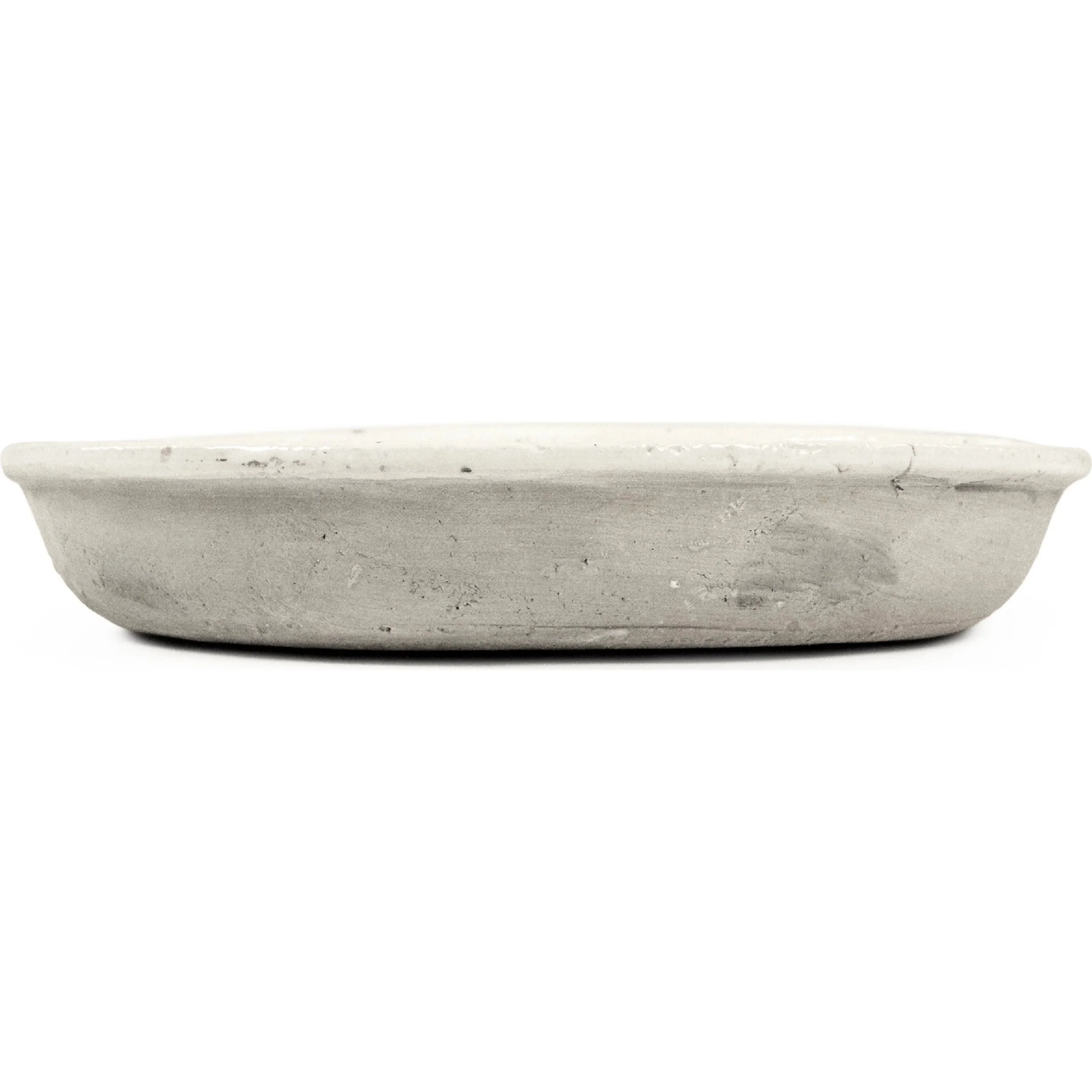 Distressed White Plate - Image 5