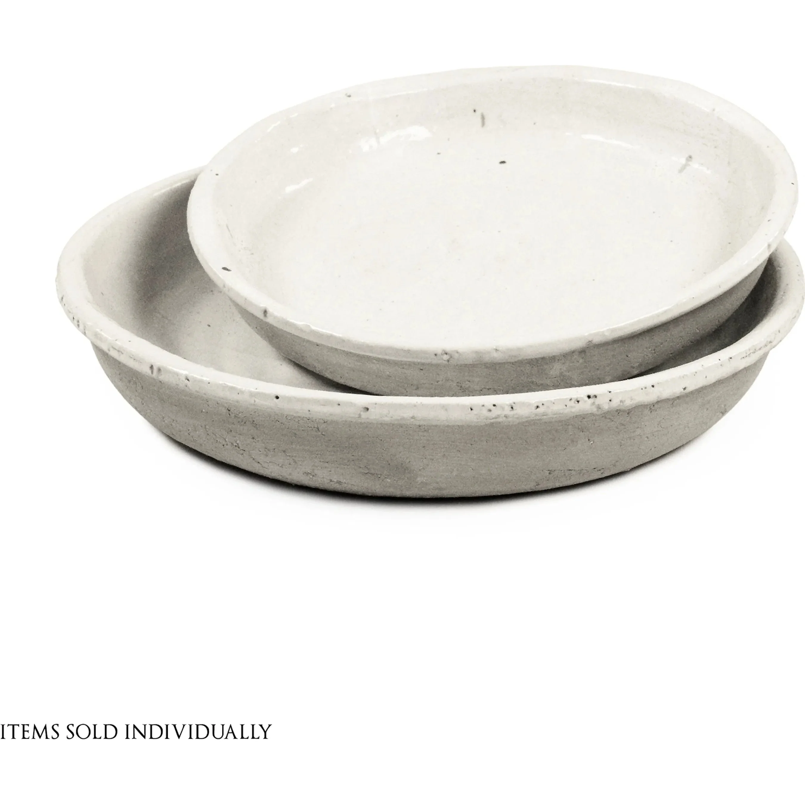 Distressed White Plate - Image 7