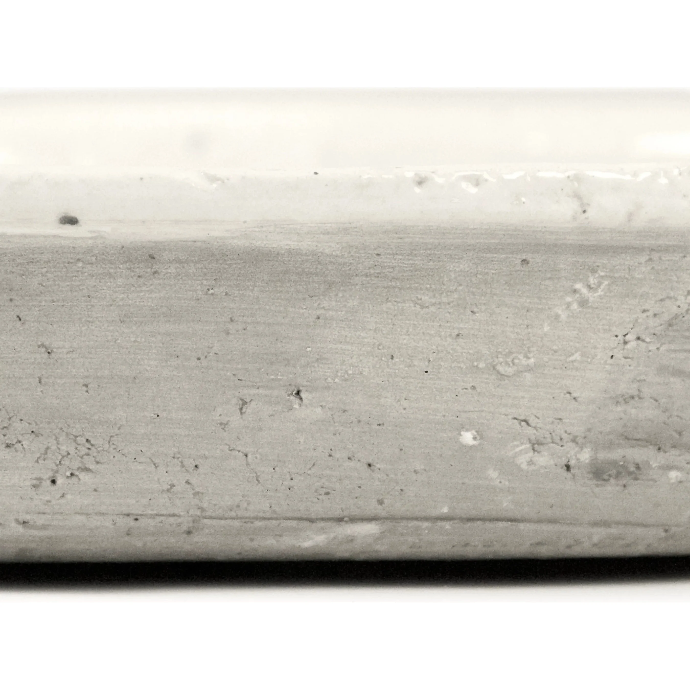 Distressed White Plate - Image 9