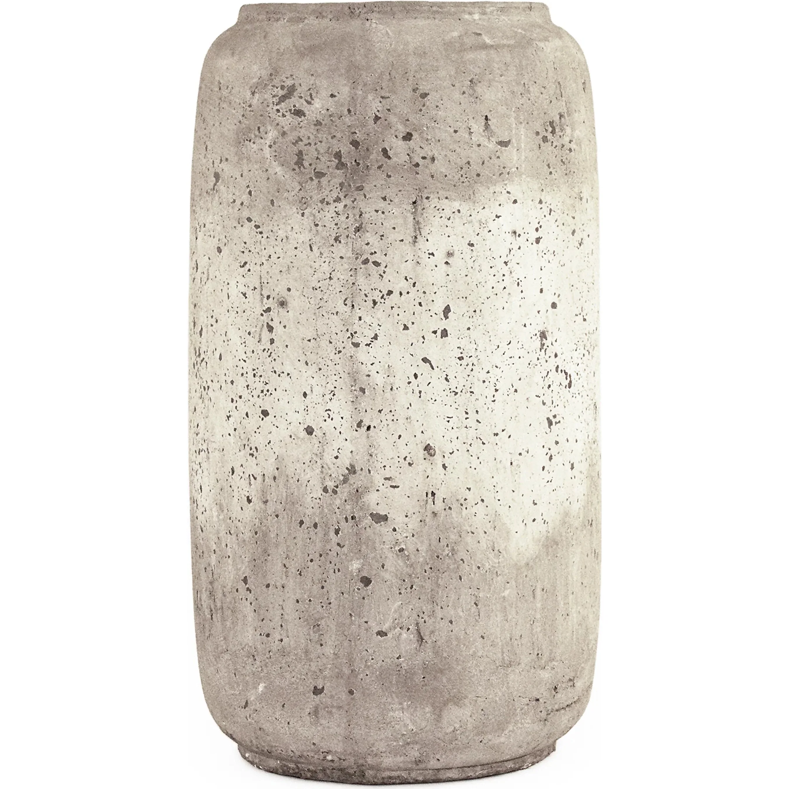 Distressed White Vase - Image 2