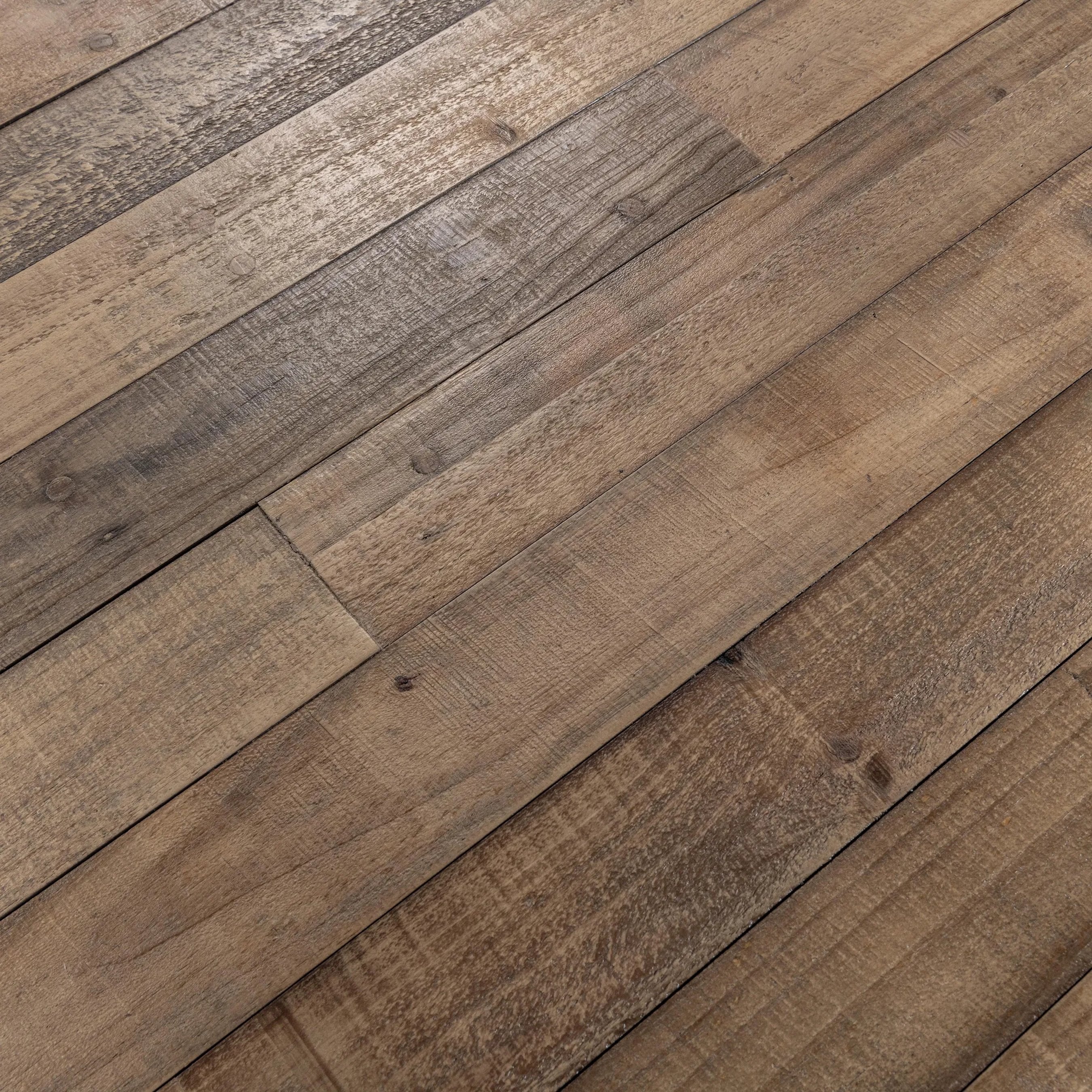 Dita Reclaimed Pine Wood Dining Table - Image 16
