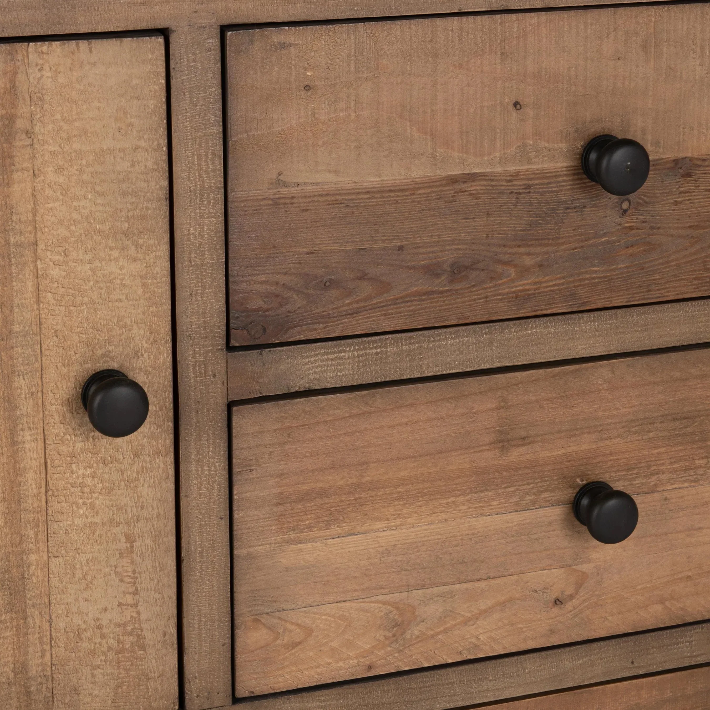 Dita Reclaimed Pine Wood Sideboard Buffet - Image 7