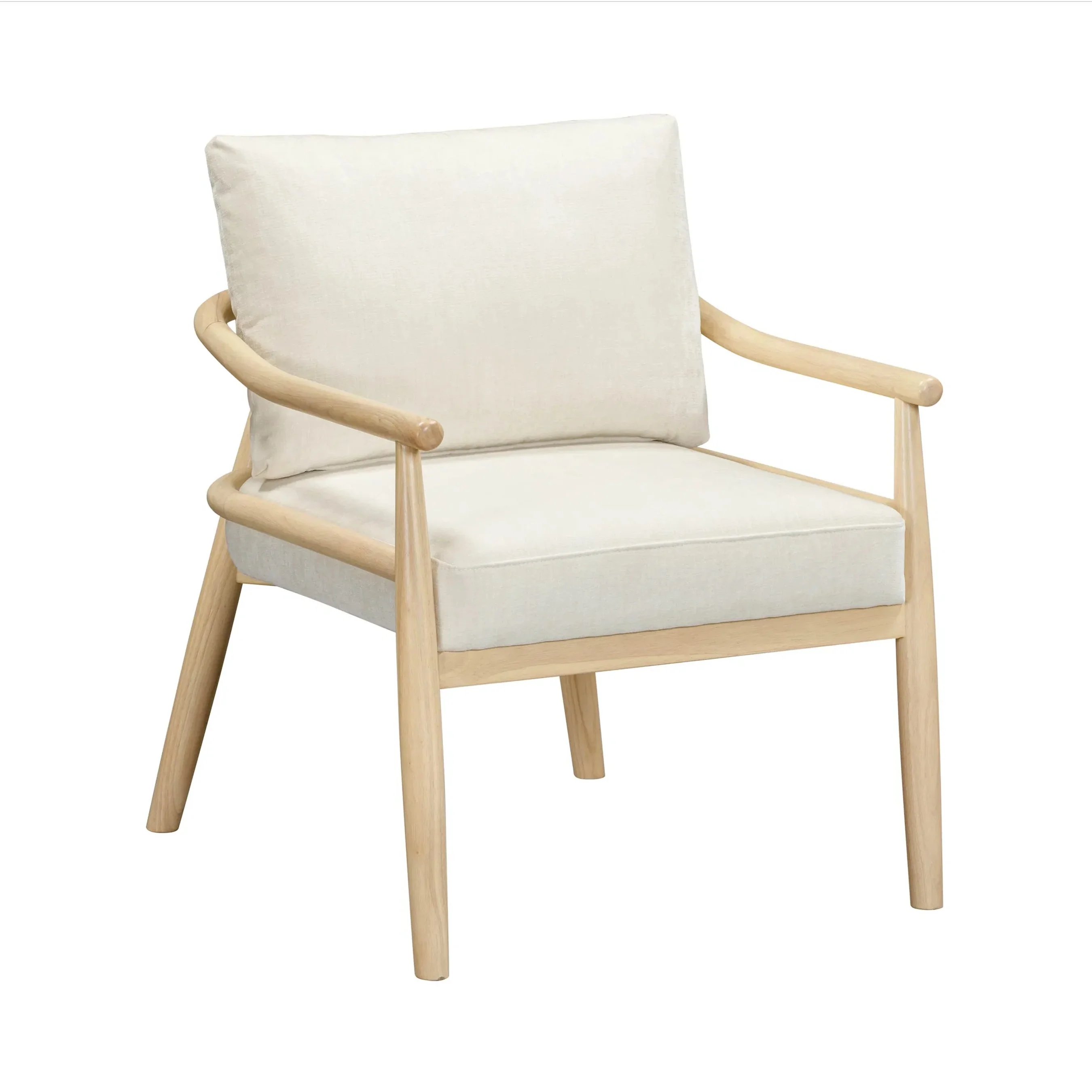 Dixie Chenille Velvet Accent Chair