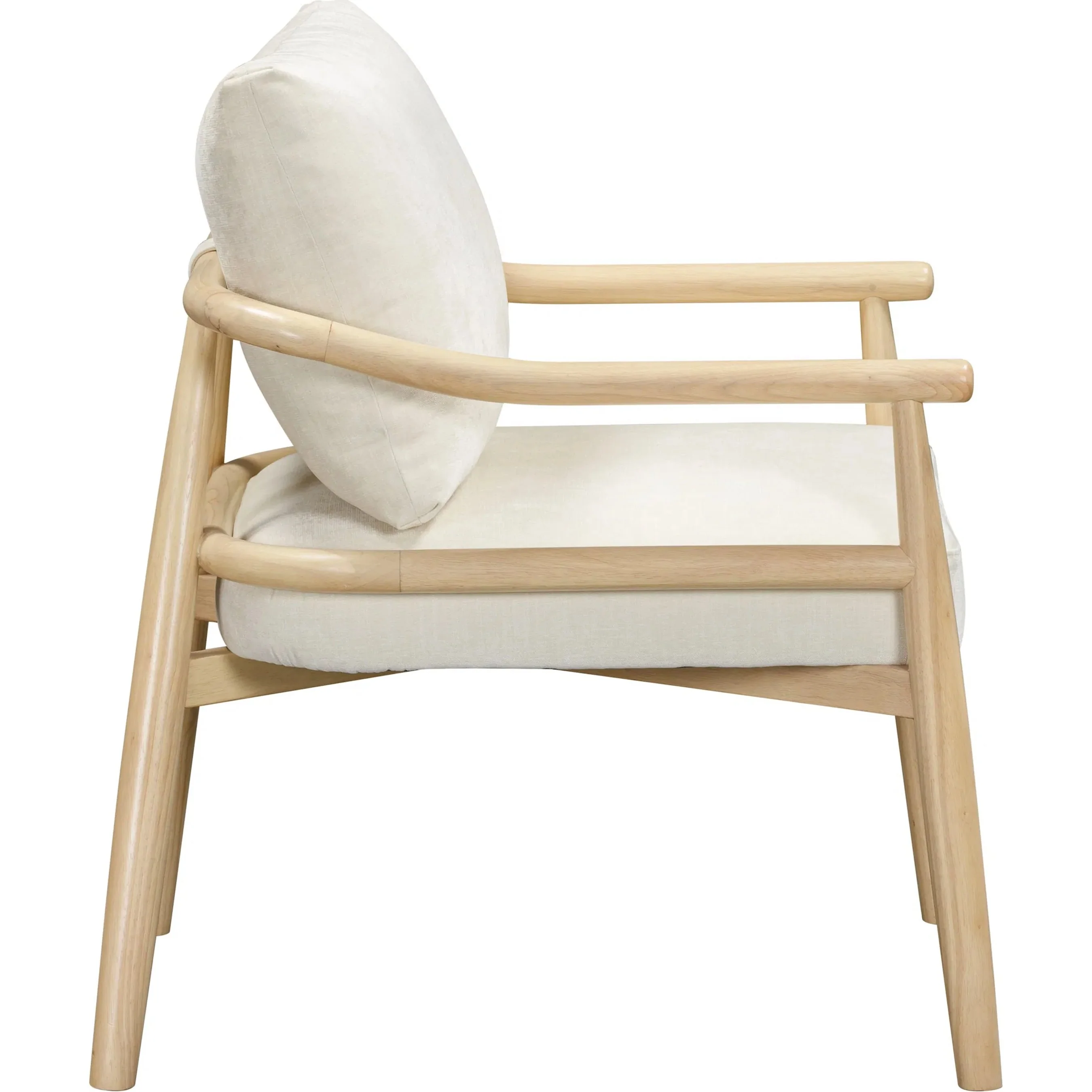 Dixie Chenille Velvet Accent Chair - Image 3