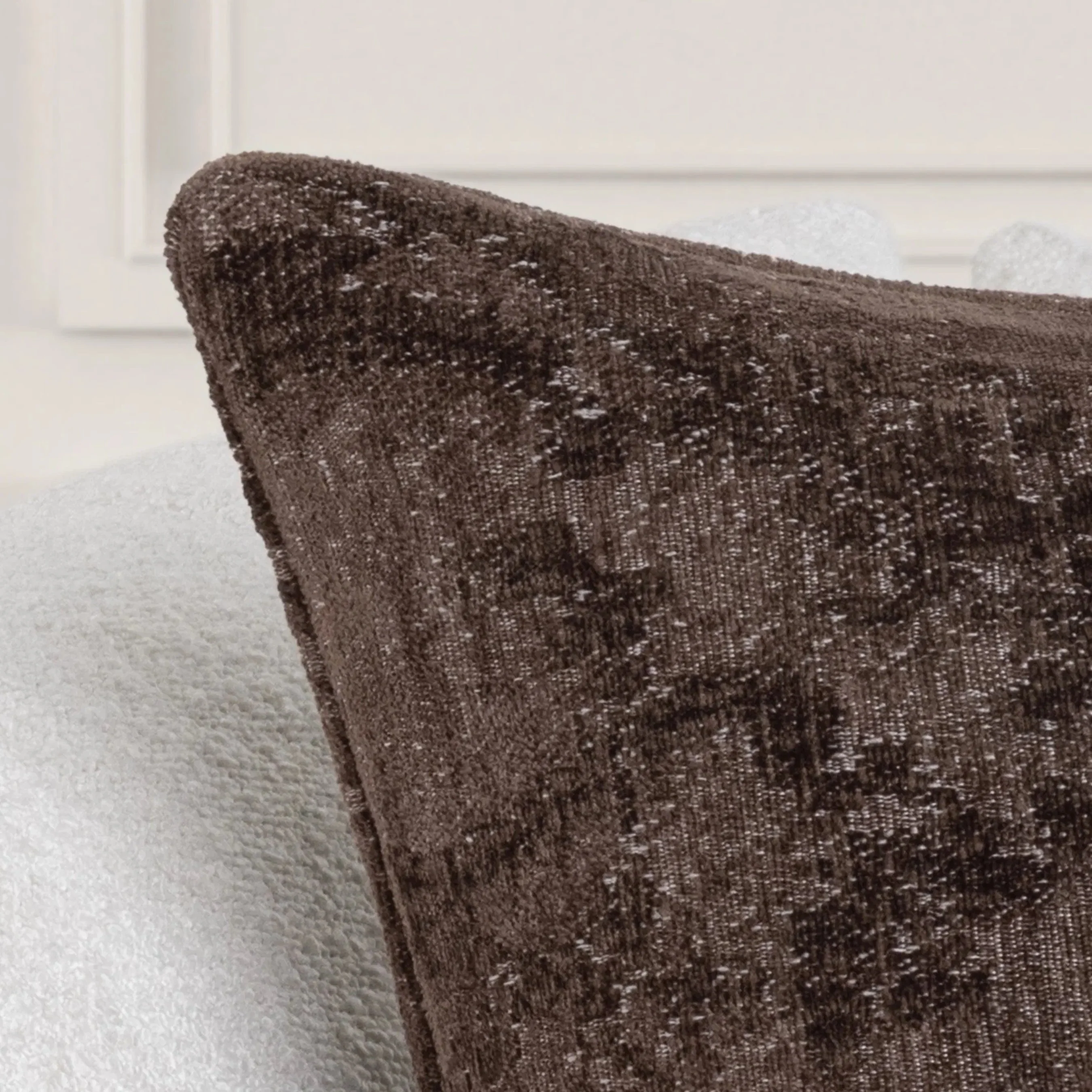 Doolin Chenille Blend Throw Pillow - Image 4