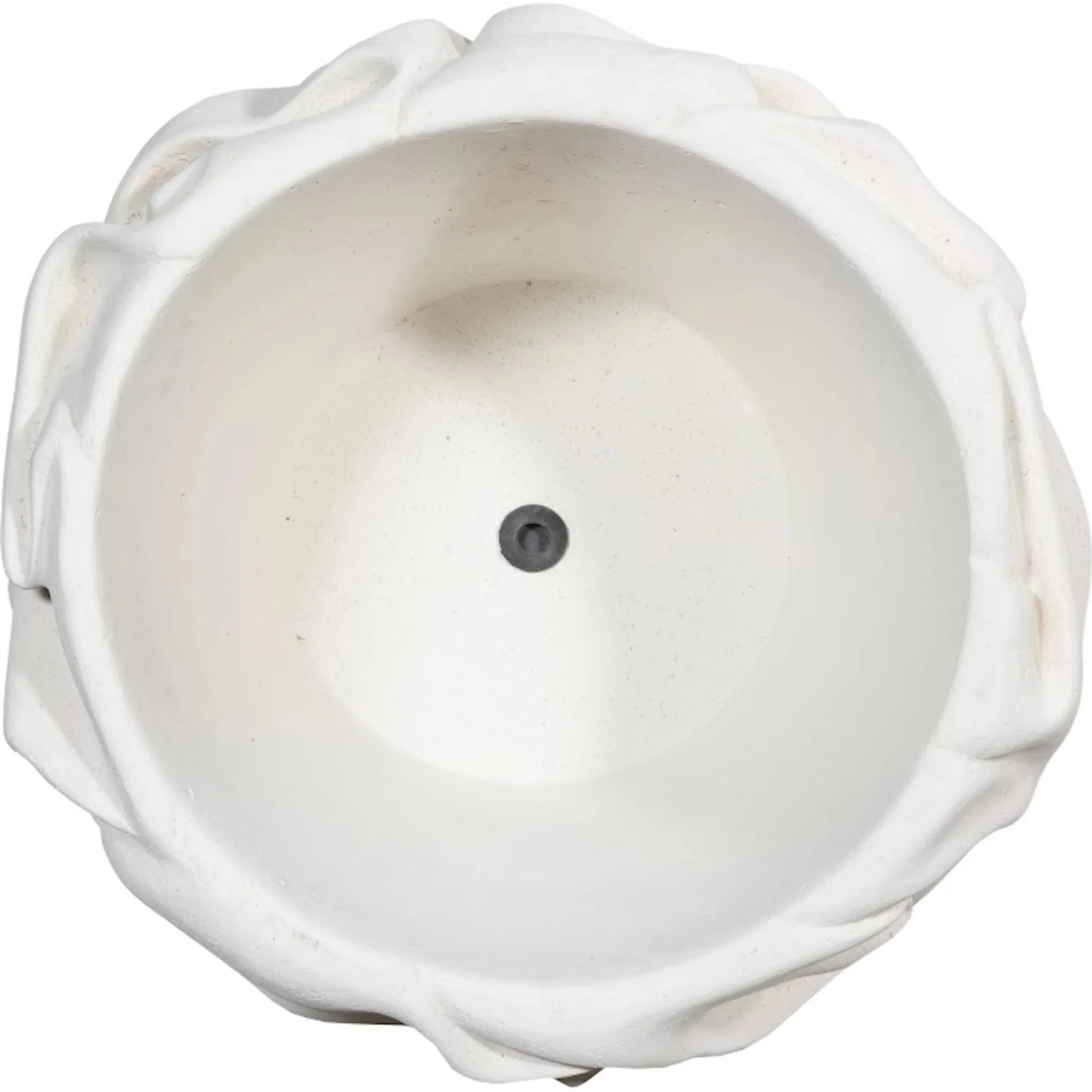 Drape Planter, White Stone - Image 3