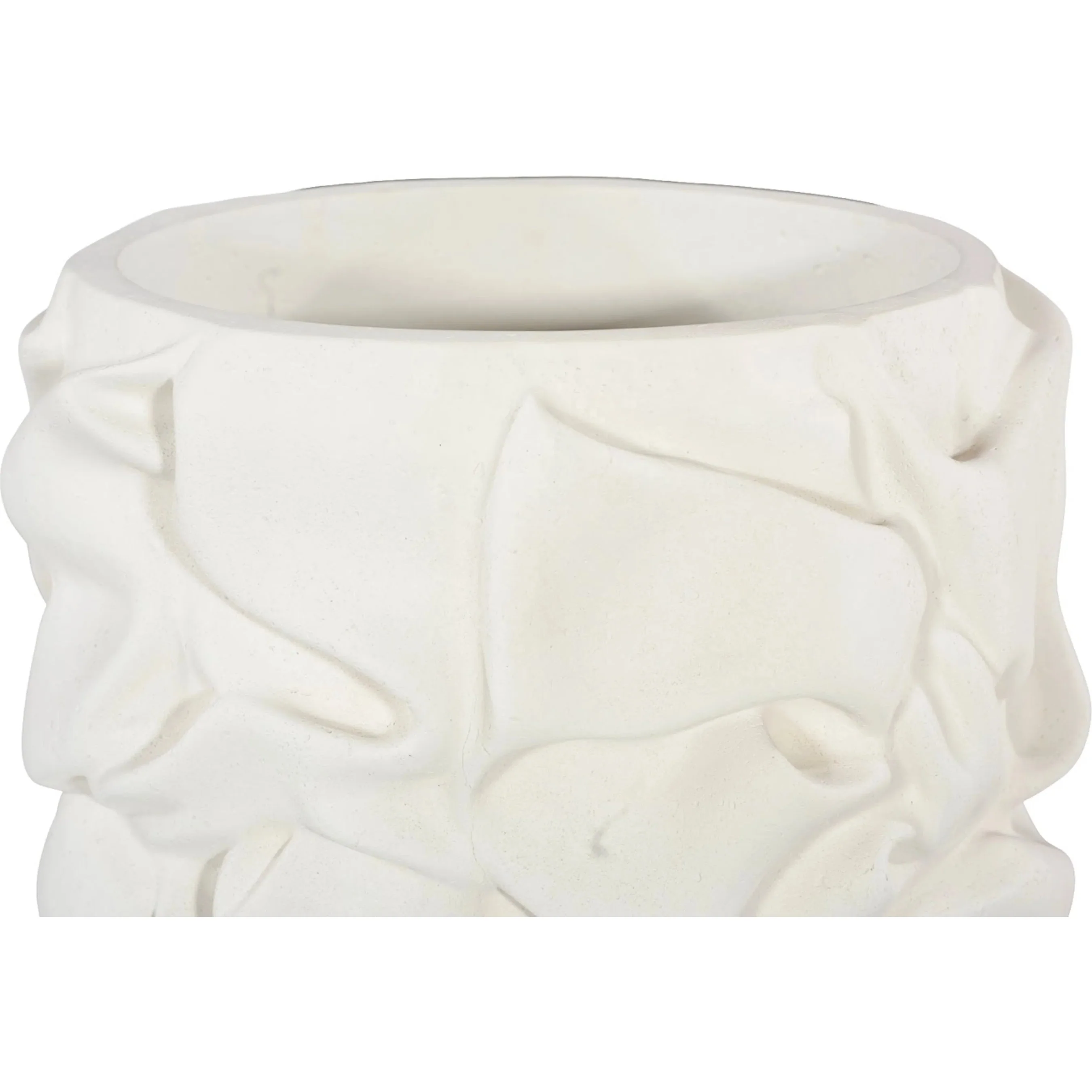 Drape Planter, White Stone - Image 6