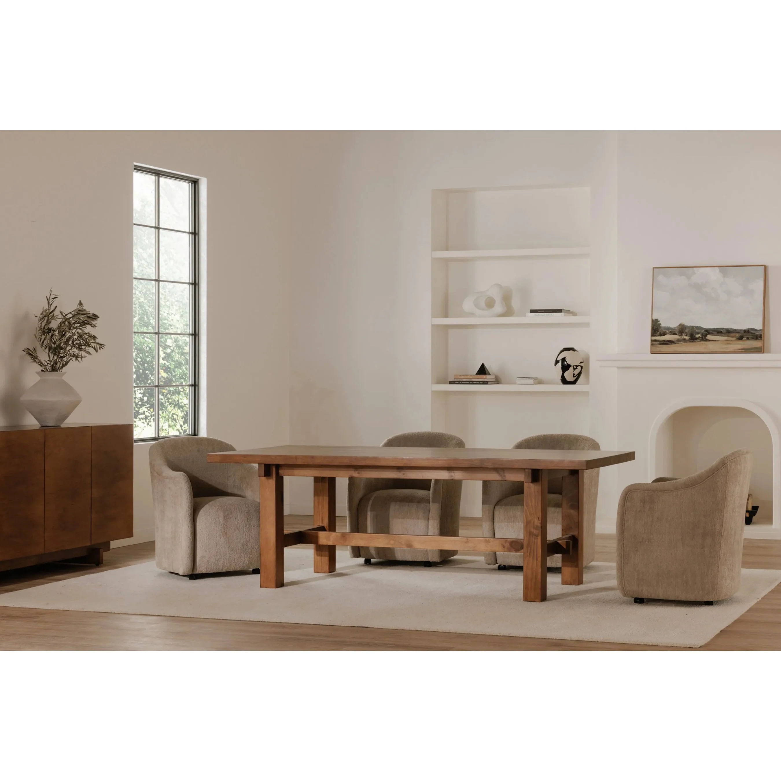 Drava Rolling Dining Chair - Image 22