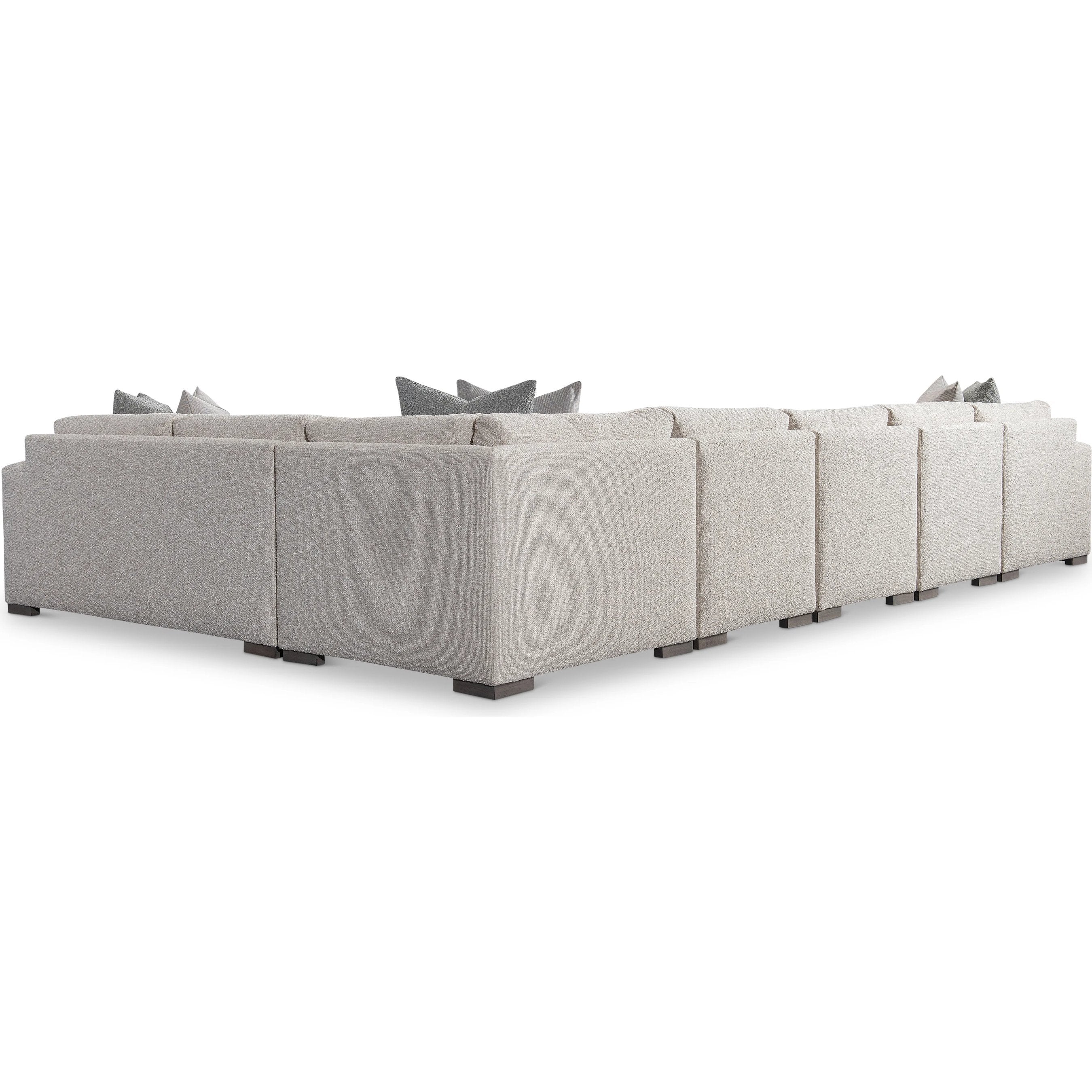 Drew 6-PIECE Left Facing Fabric Sectional - Image 3