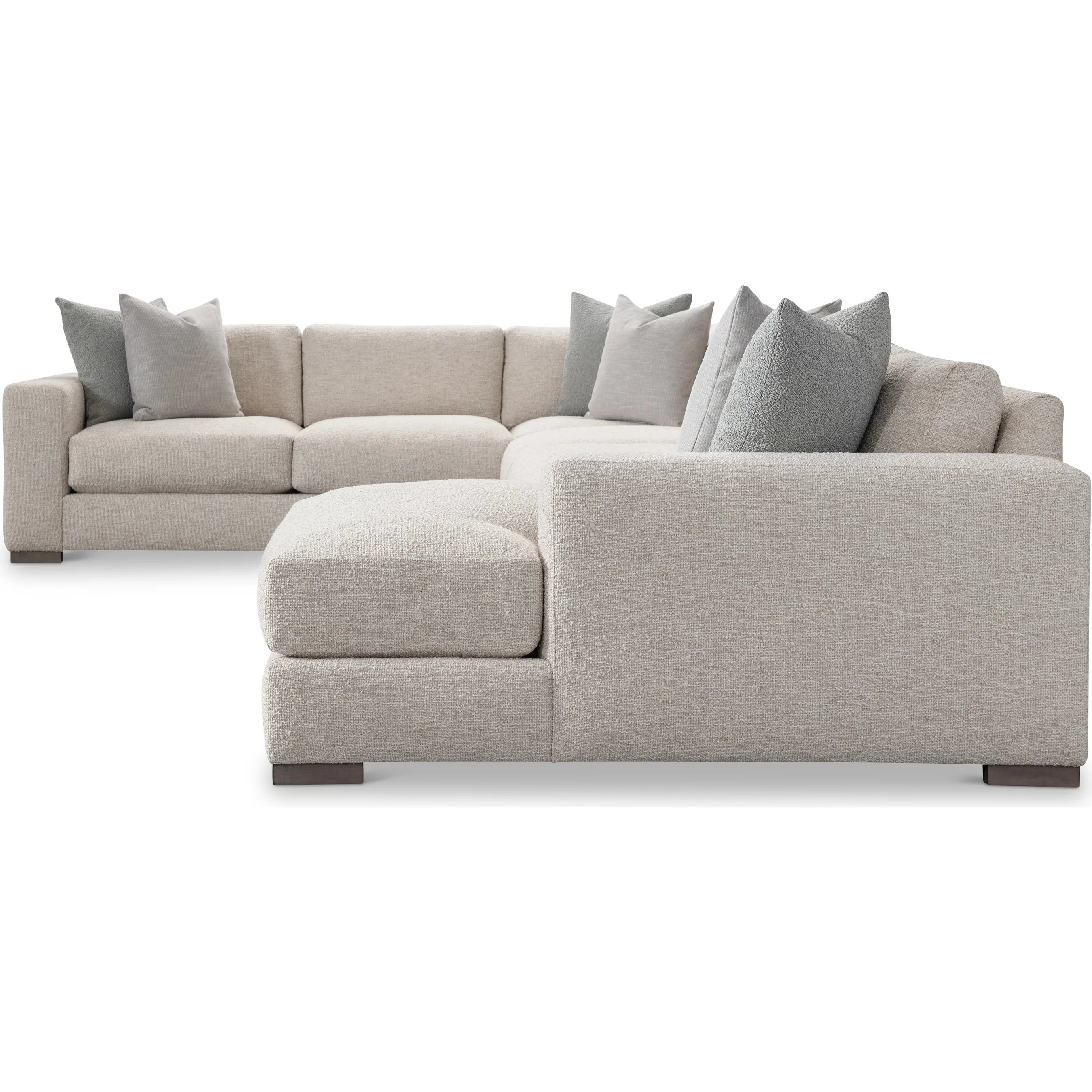 Drew 6-PIECE Right Facing Fabric Sectional - Image 2