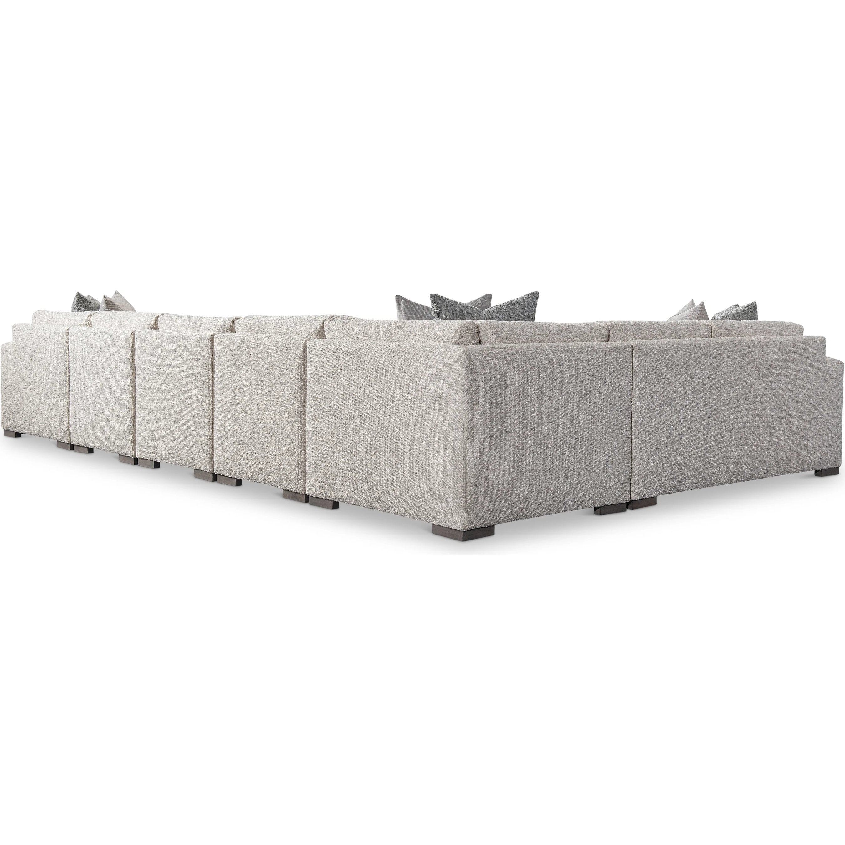 Drew 6-PIECE Right Facing Fabric Sectional - Image 3