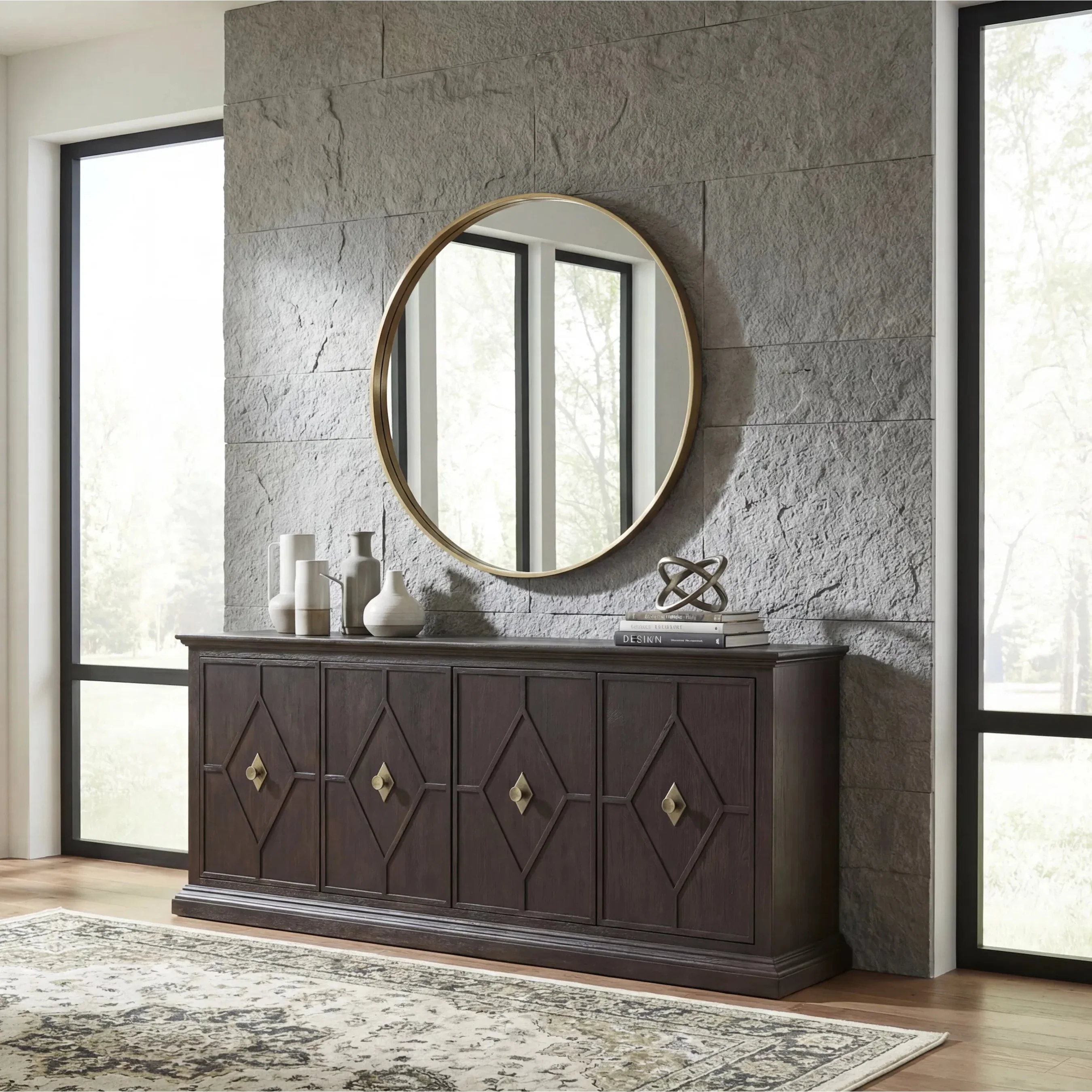 Driftwood Entertainment Credenza - Image 14