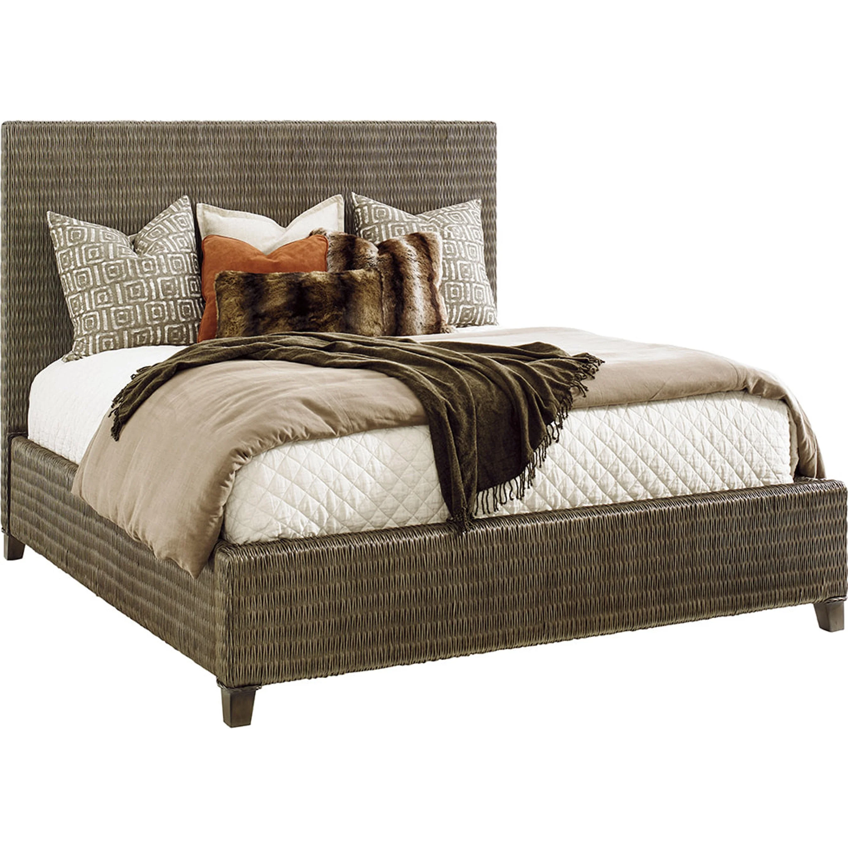 Driftwood Isle Woven Platform Bed