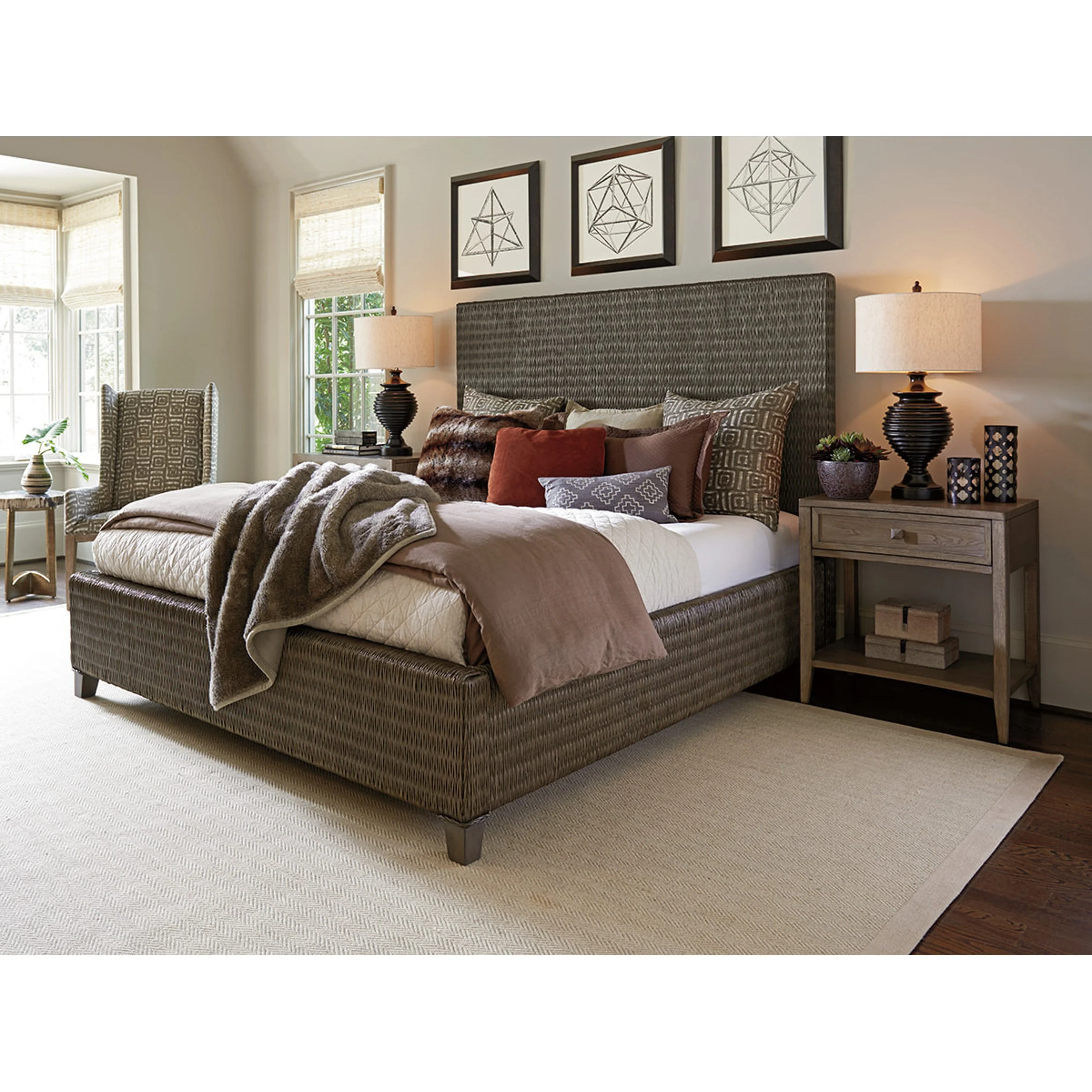 Driftwood Isle Woven Platform Bed - Image 3