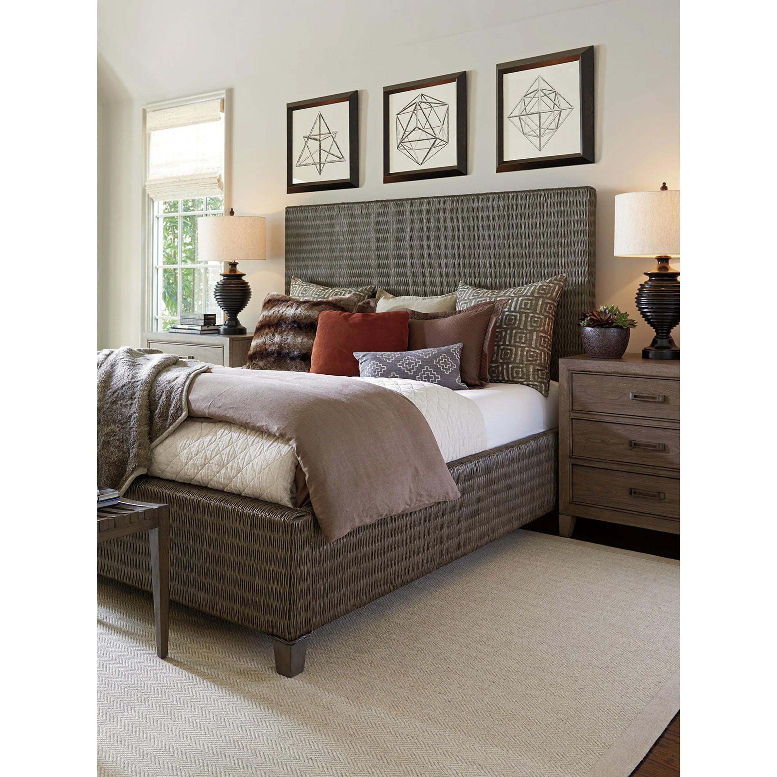 Driftwood Isle Woven Platform Bed - Image 5