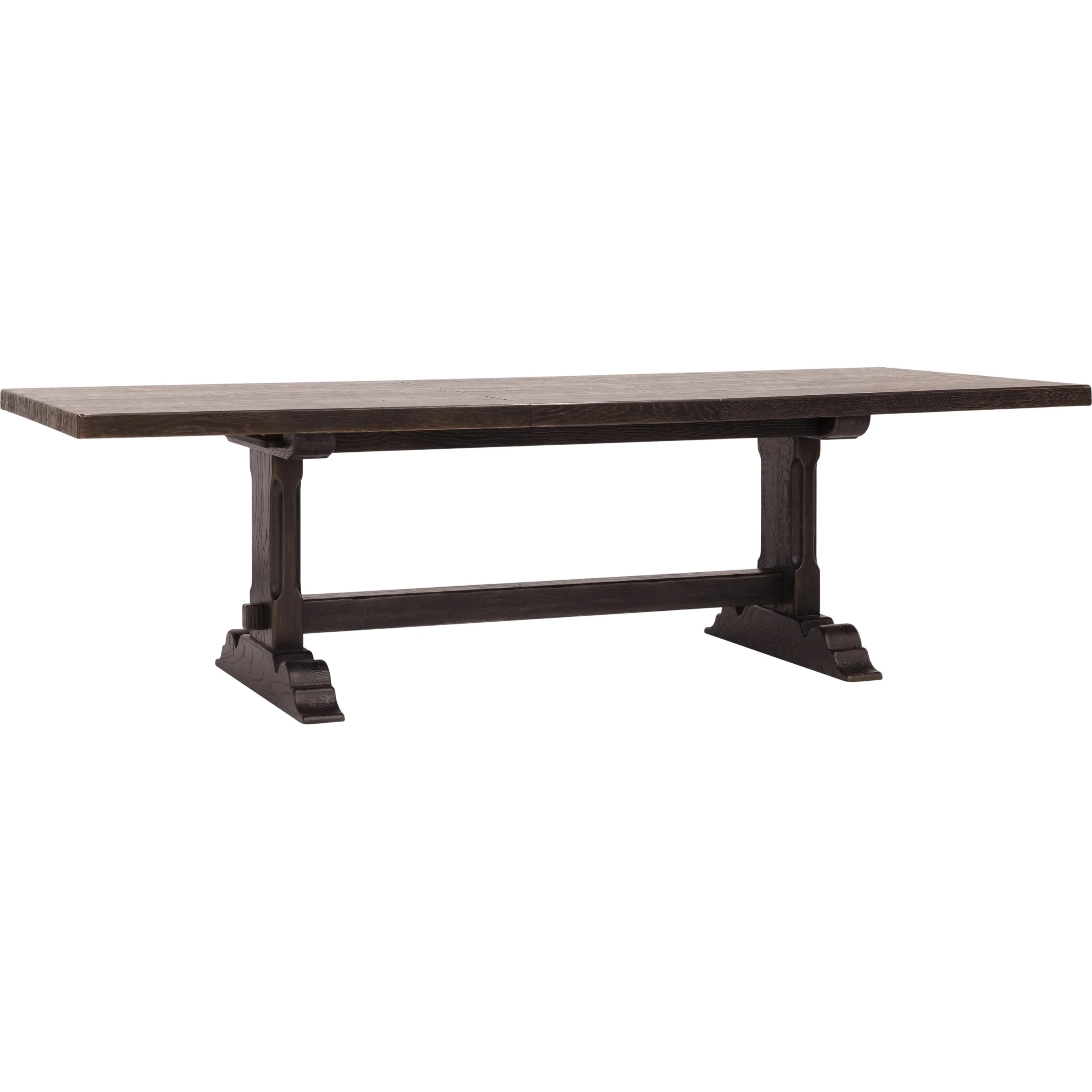 Driftwood Rectangle Dining Table with Two 20-inch Leaves - Image 3