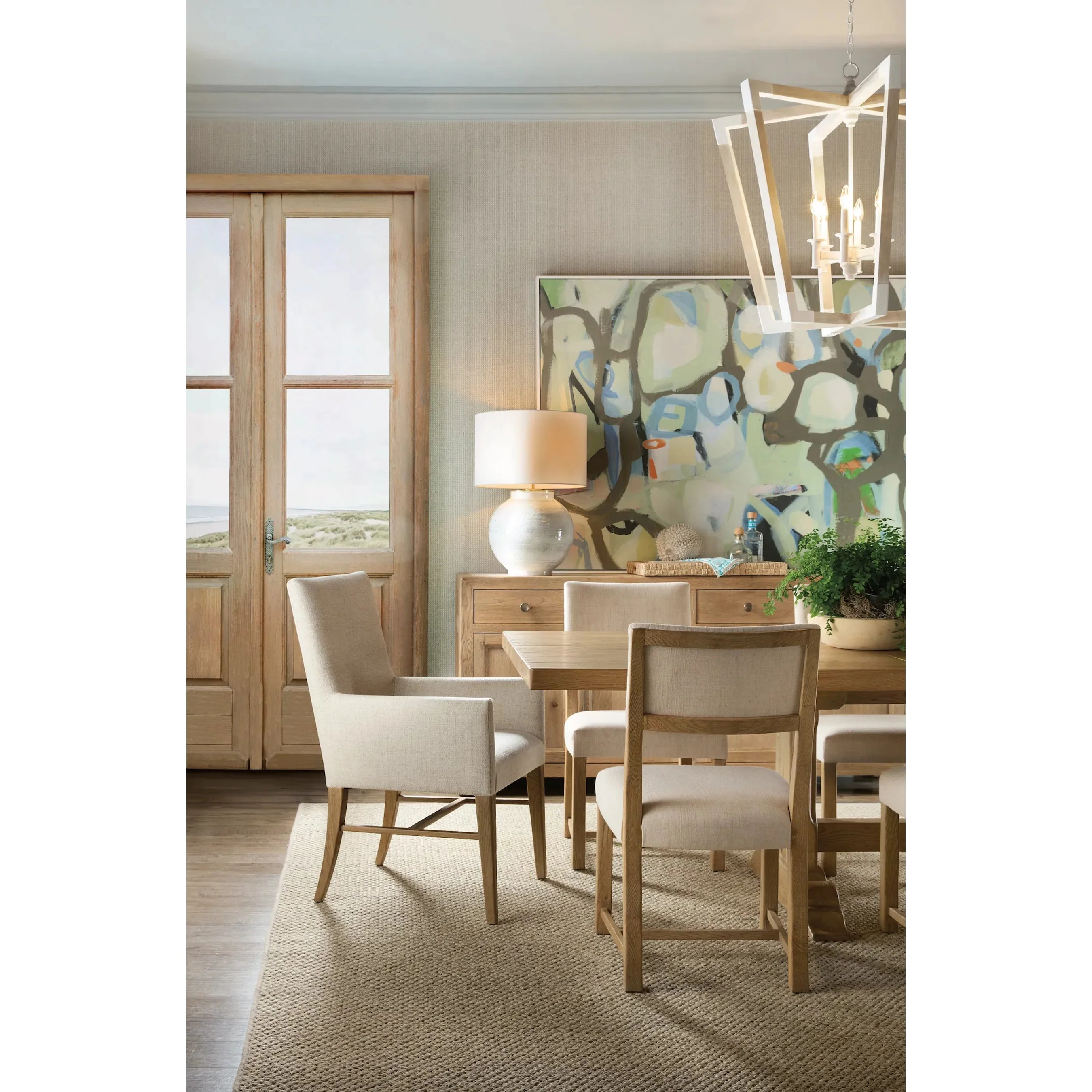 Driftwood Rectangle Dining Table with Two 20-inch Leaves - Image 9
