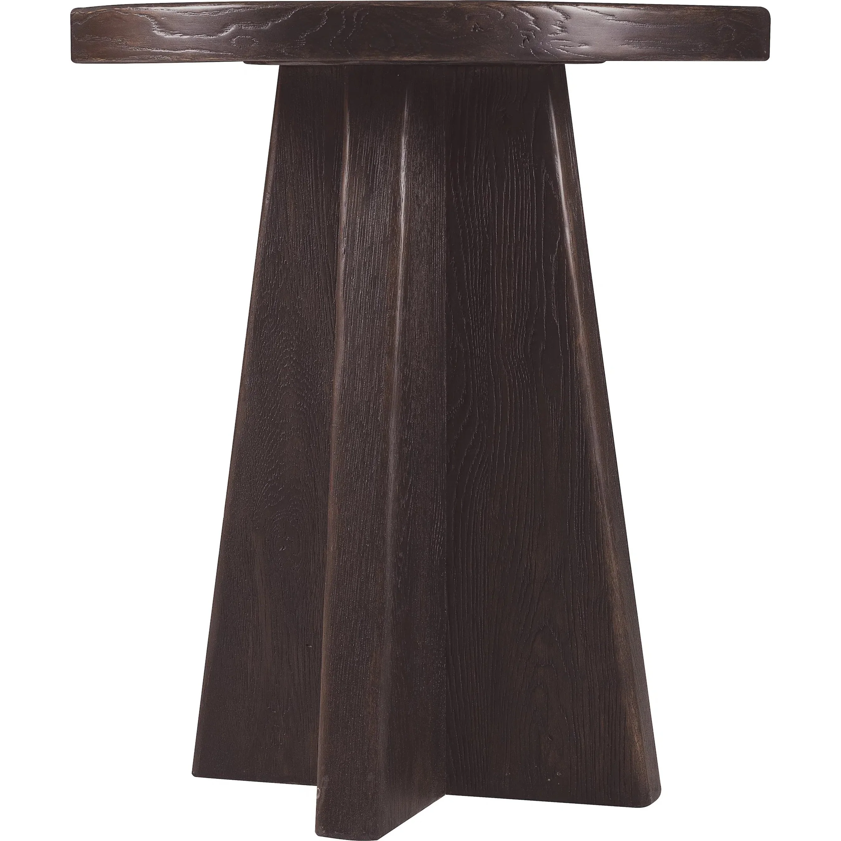 Driftwood Round End Table - Image 2