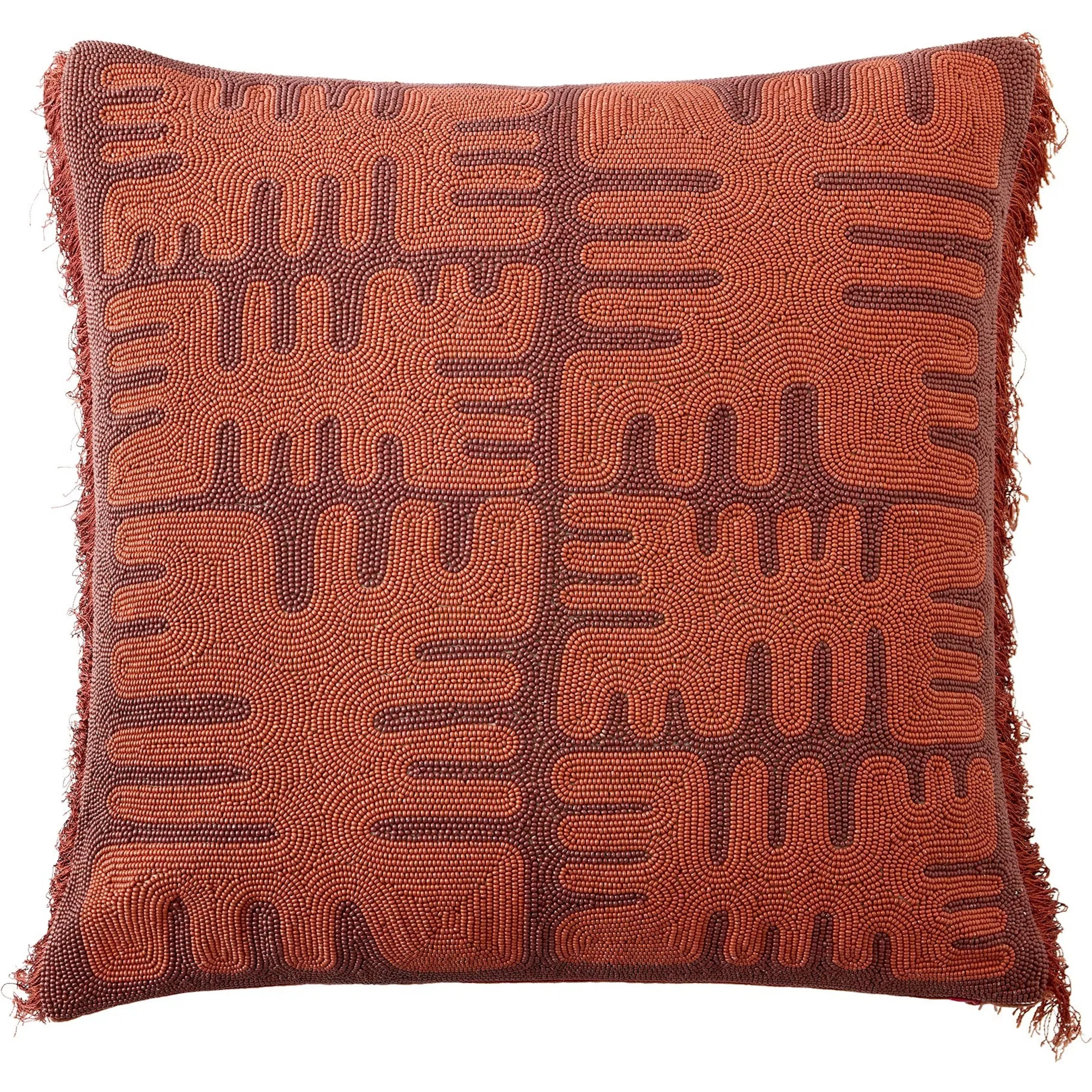 Duafe Beaded Pillow