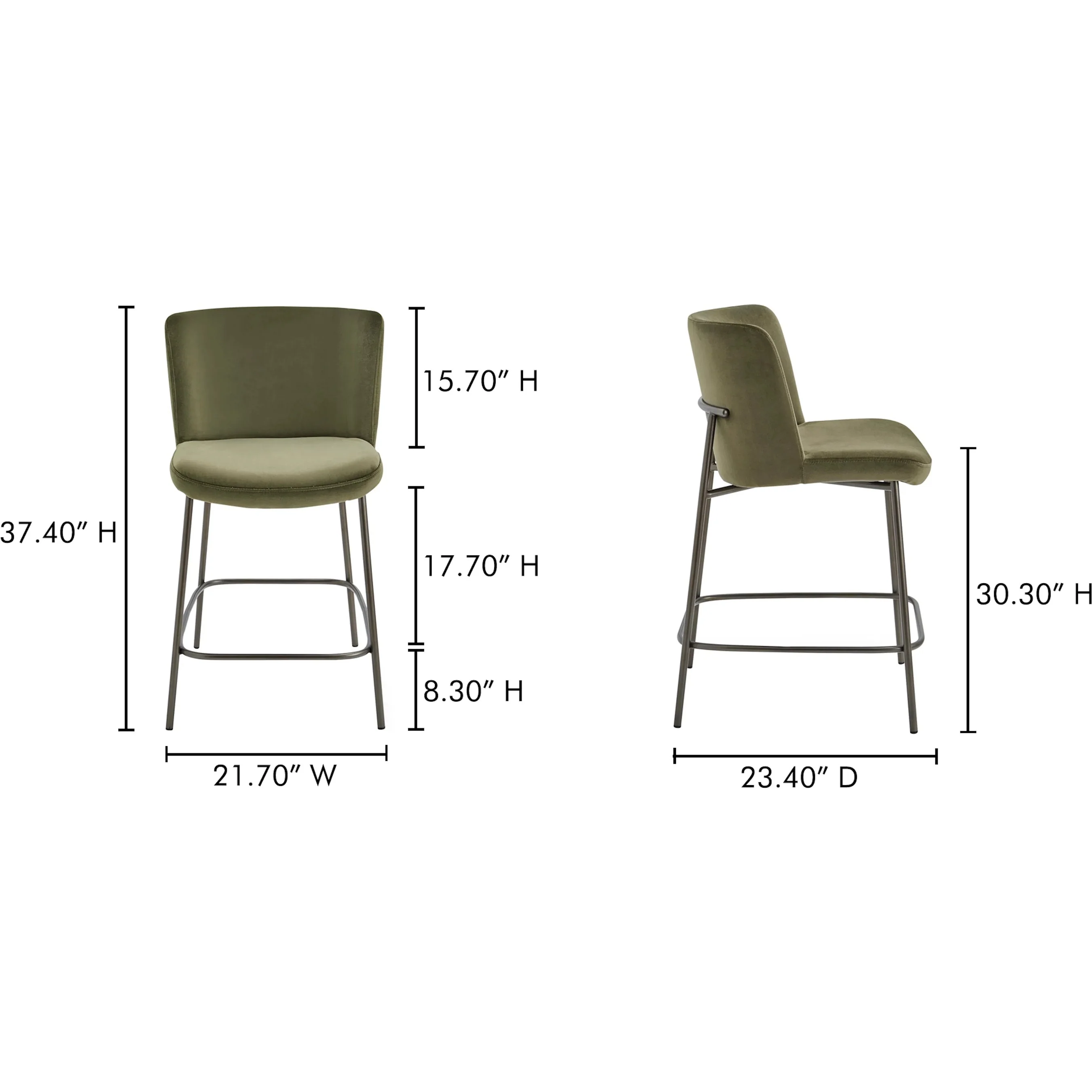 Early Counter Stool - Image 15