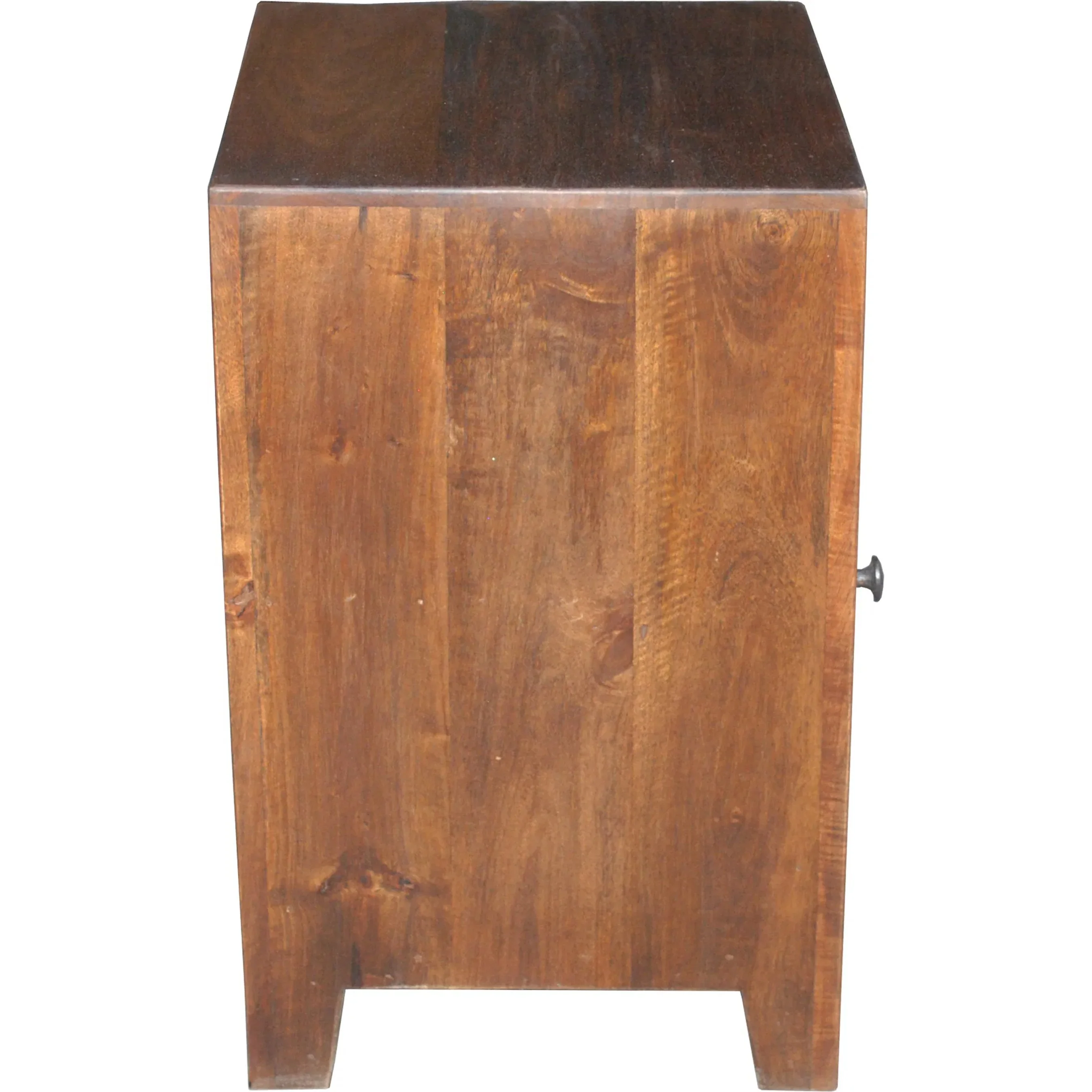 Eben One Door Mango Wood Accent Cabinet - Image 3