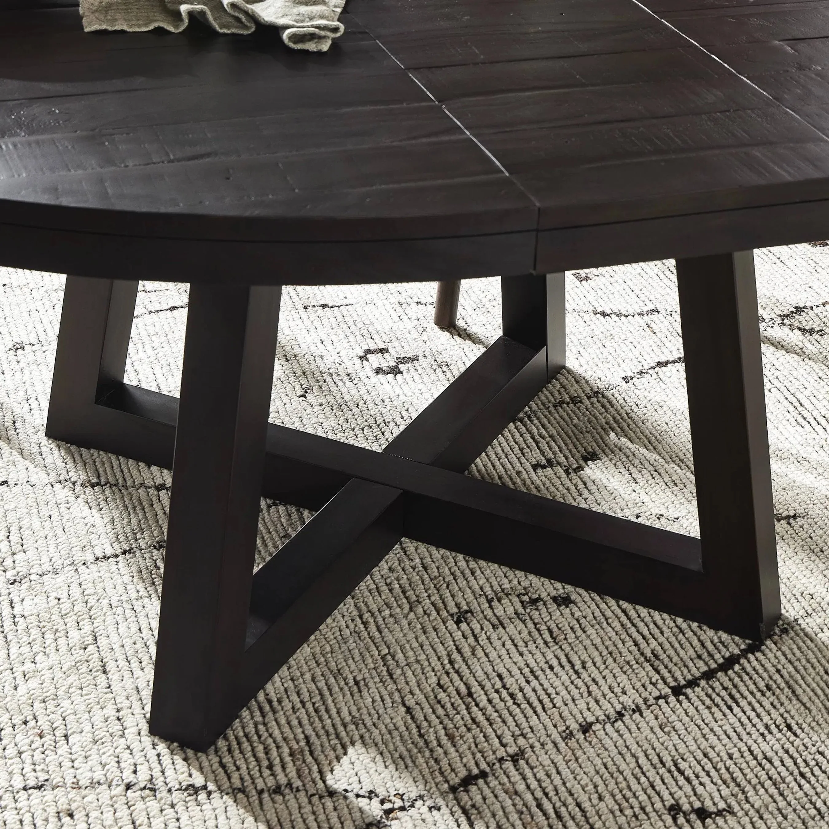 Eberwin Round Ext Dining Table - Image 12