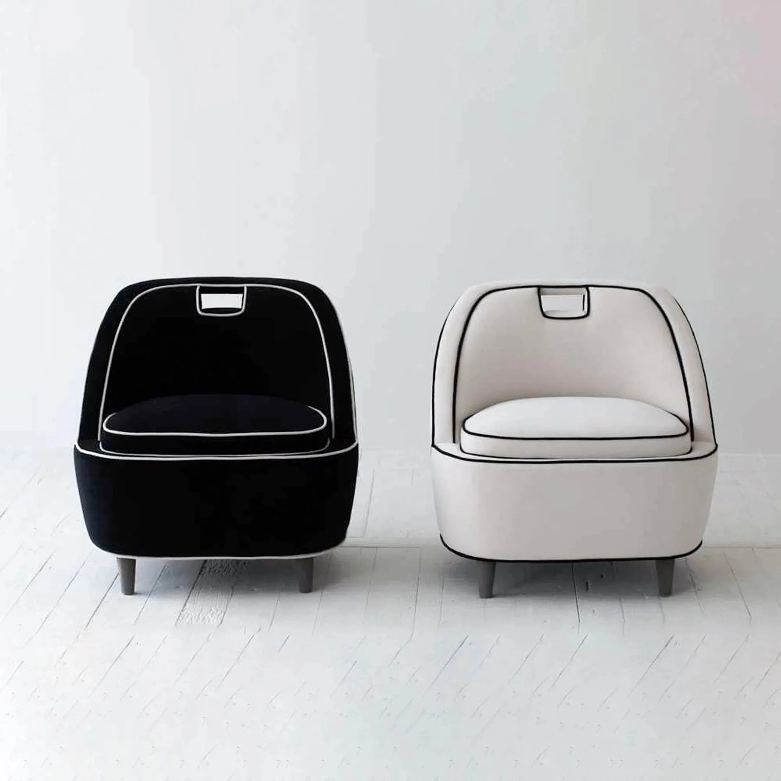 Ebony Club Chair - Image 4