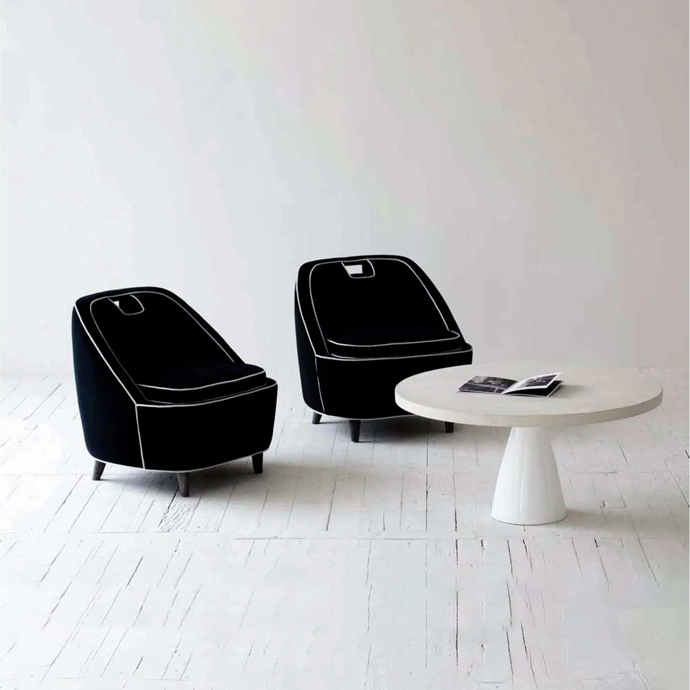 Ebony Club Chair - Image 9