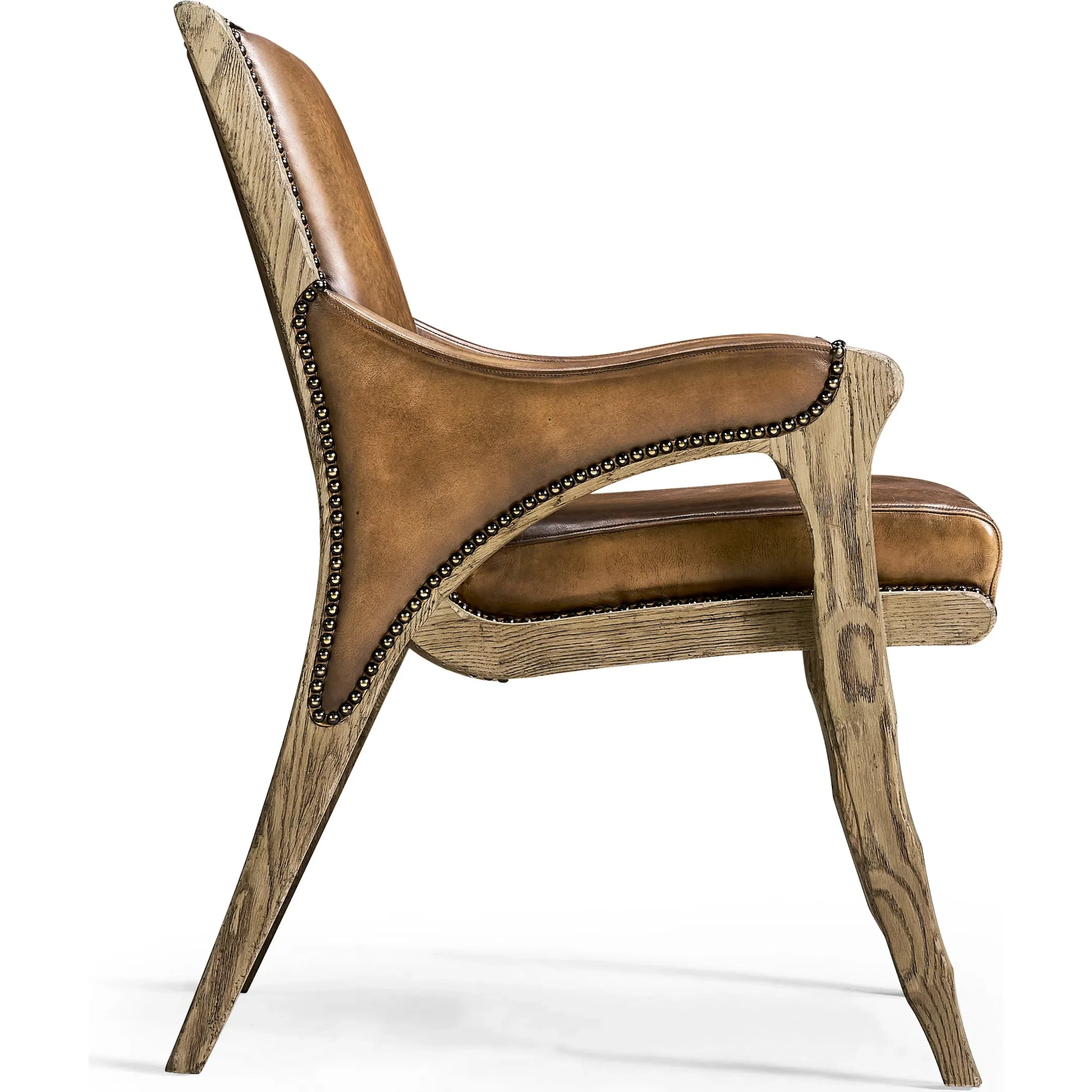 Echo Canyon Leather Arm Chair (Set of 2) - Image 4