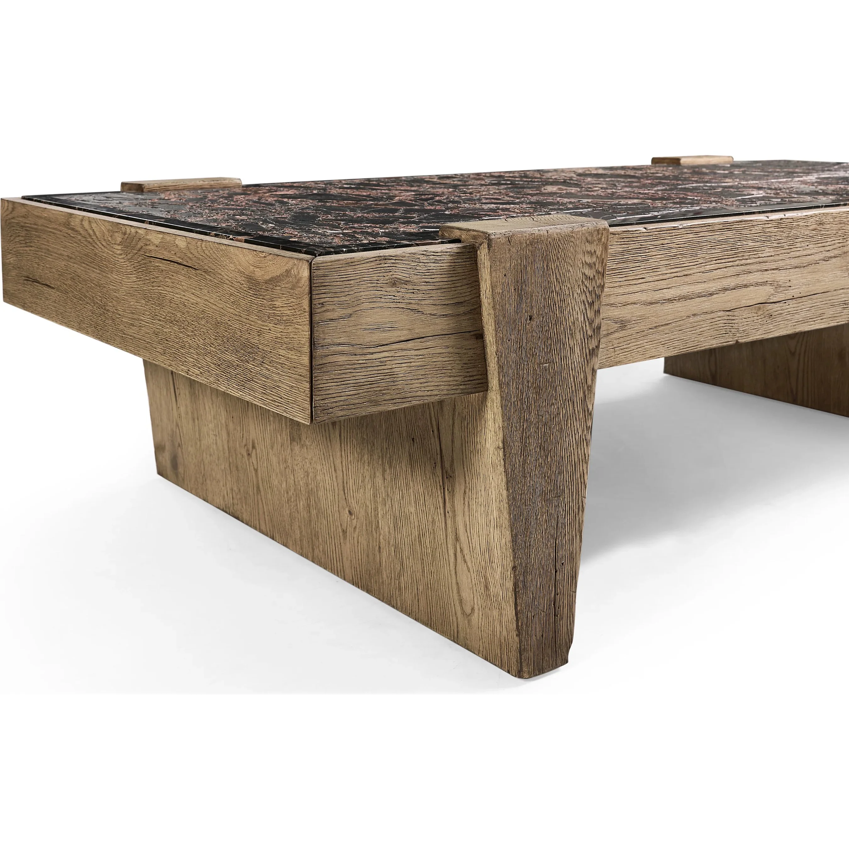Echo Canyon Marble Rectangular Cocktail Table - Image 12