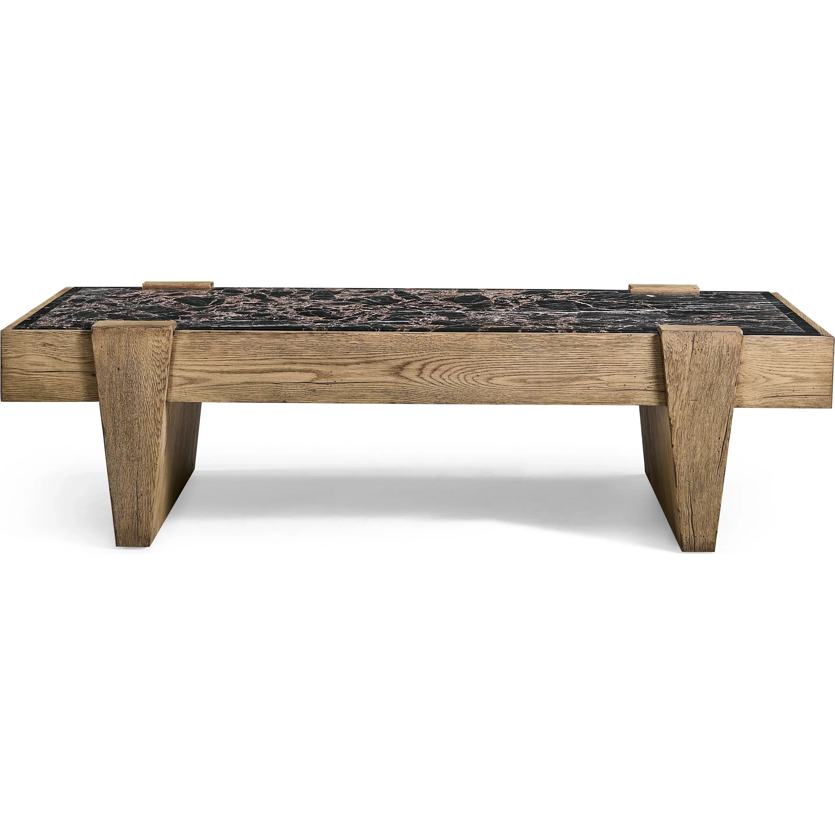 Echo Canyon Marble Rectangular Cocktail Table - Image 3