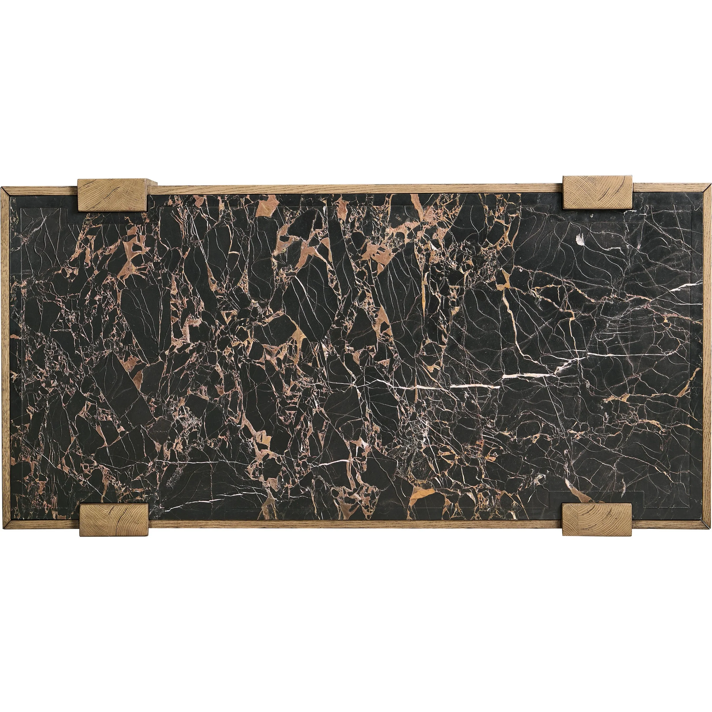 Echo Canyon Marble Rectangular Cocktail Table - Image 5