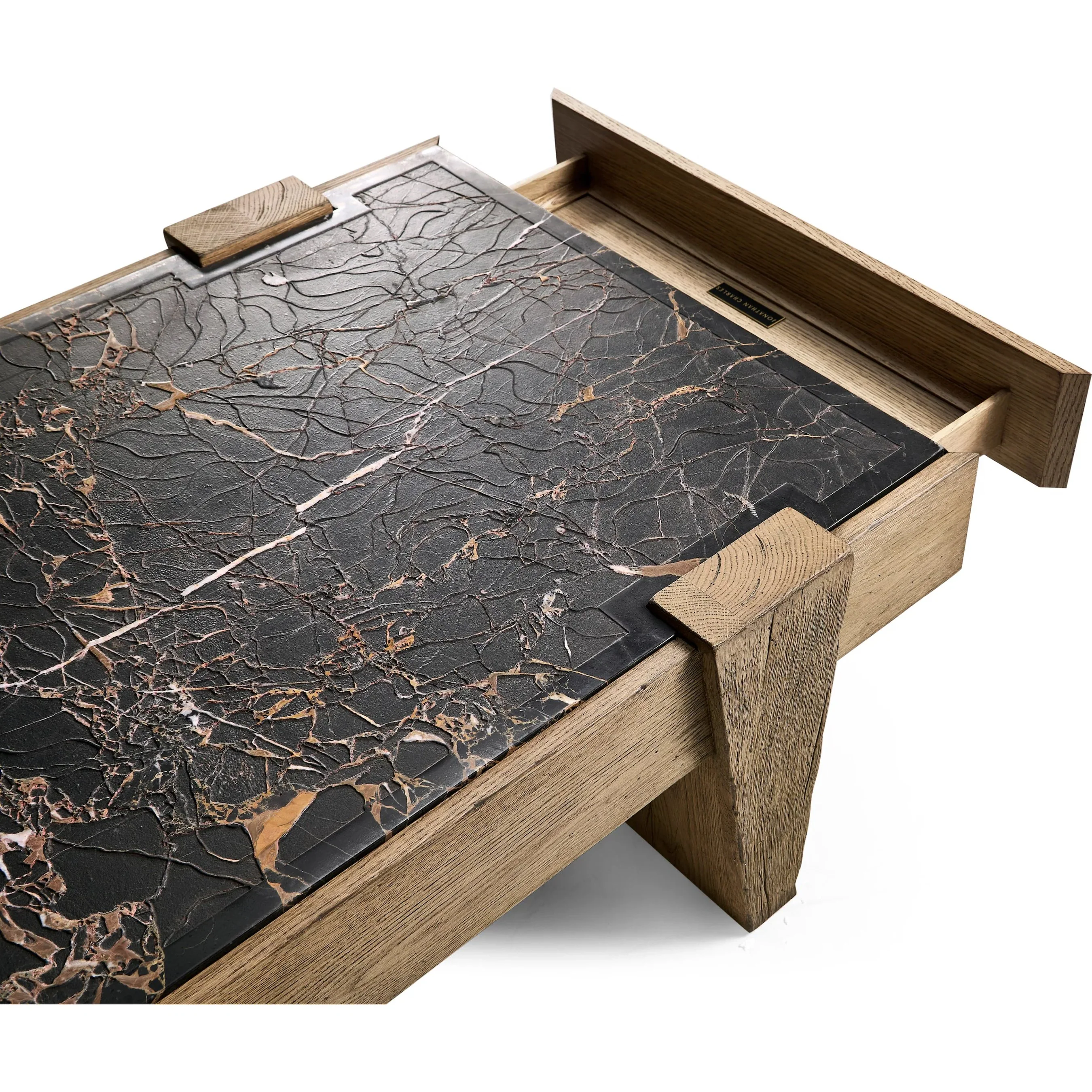 Echo Canyon Marble Rectangular Cocktail Table - Image 9