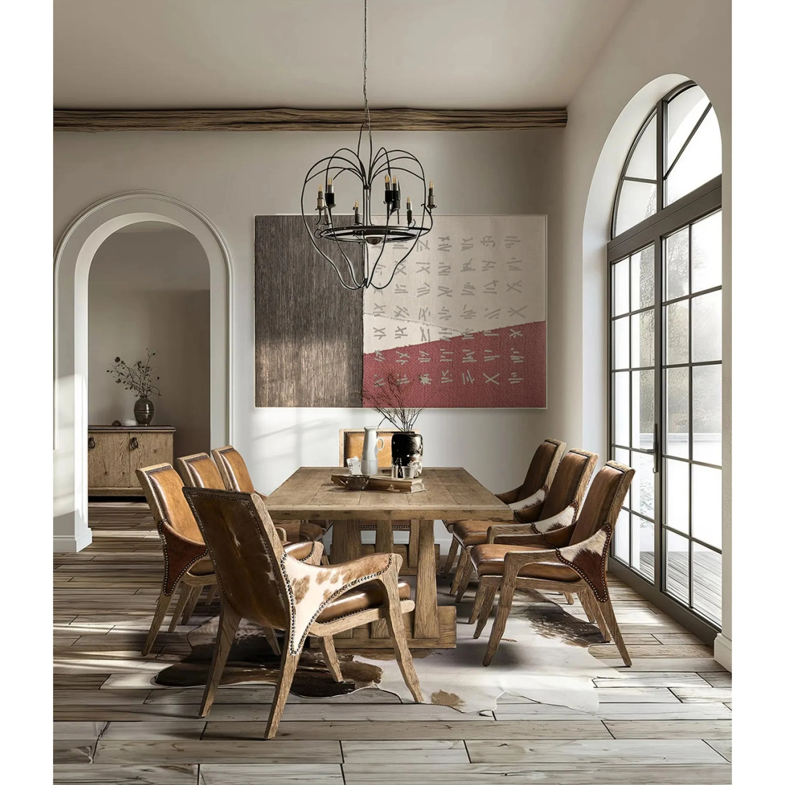 Echo Canyon Rectangular Dining Table 96" - Image 5