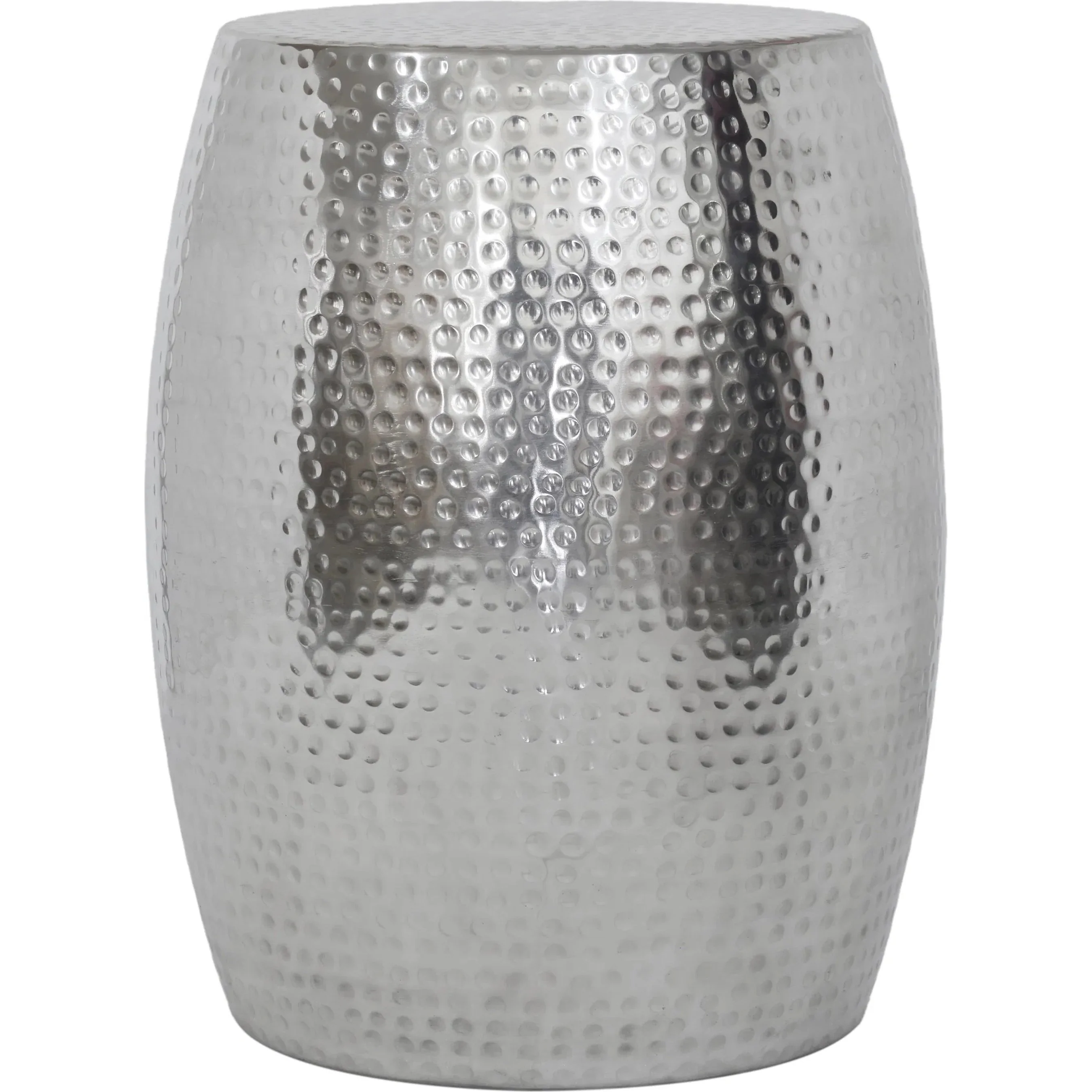 Eclipse Handforged Metal Side Table Hammered Shiny Finish - PGI-3378