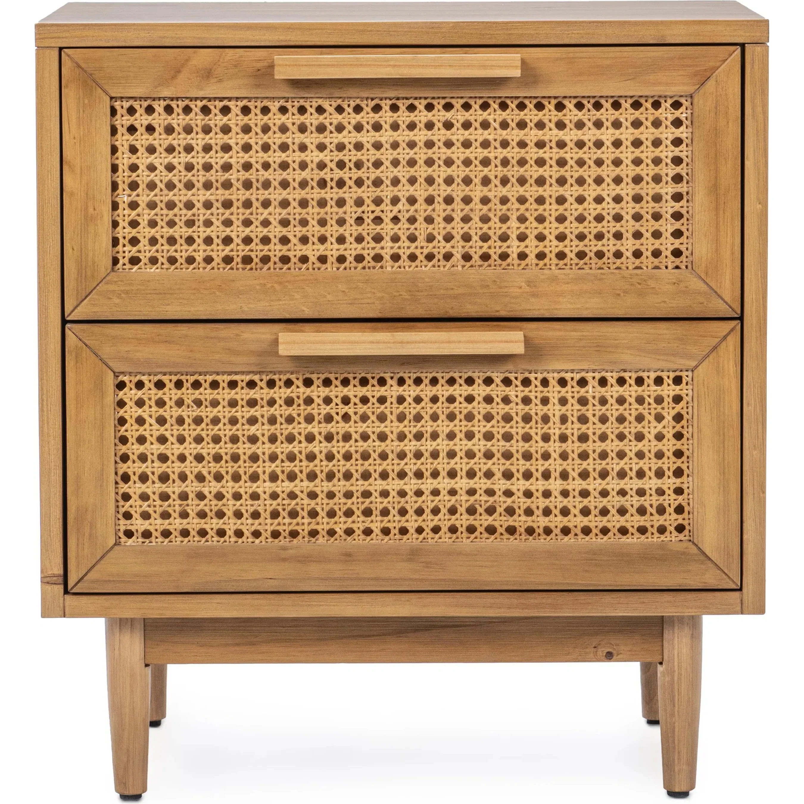 Edris 2-Door Wood Nightstand