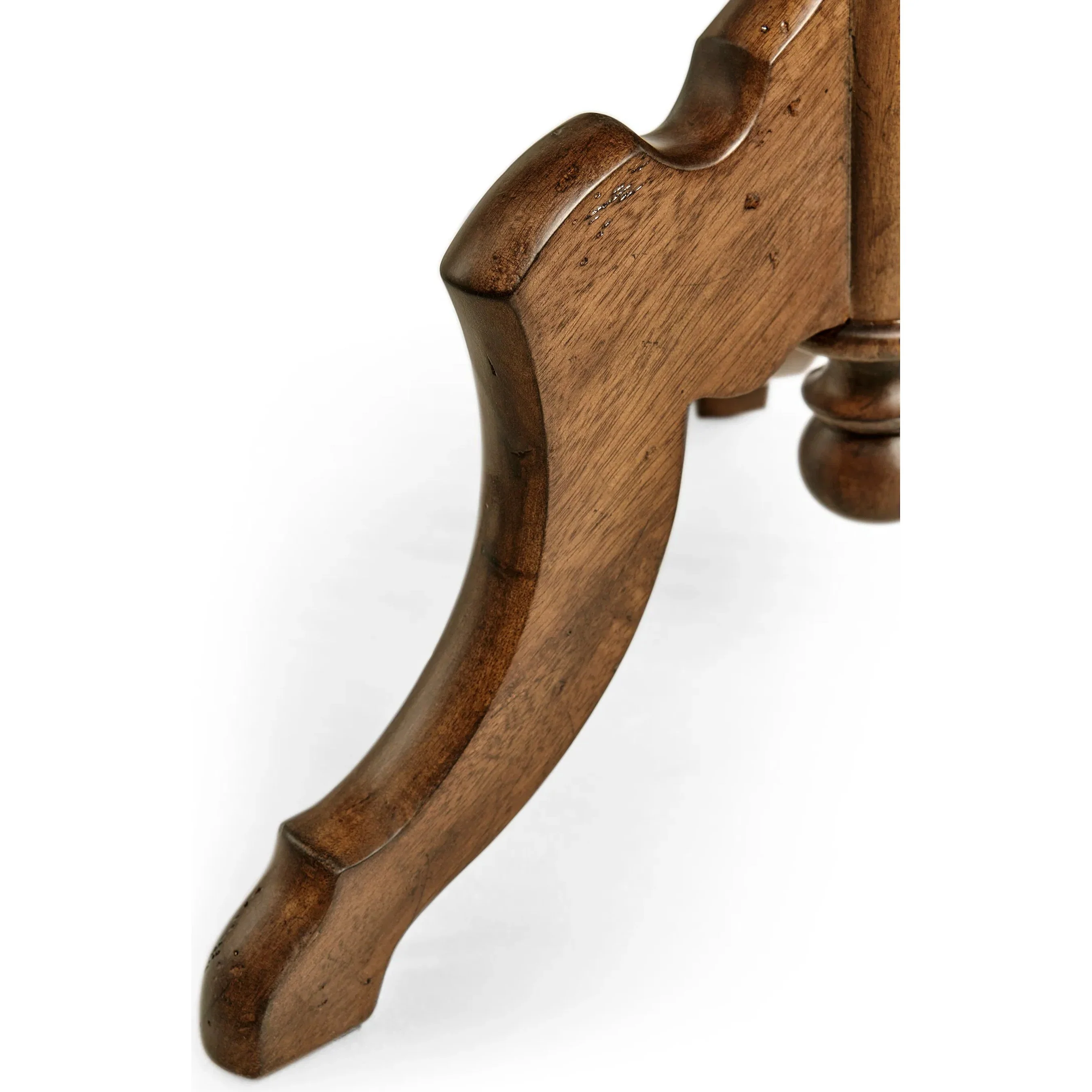 Églomisé & Walnut Round Wine Table - Image 7