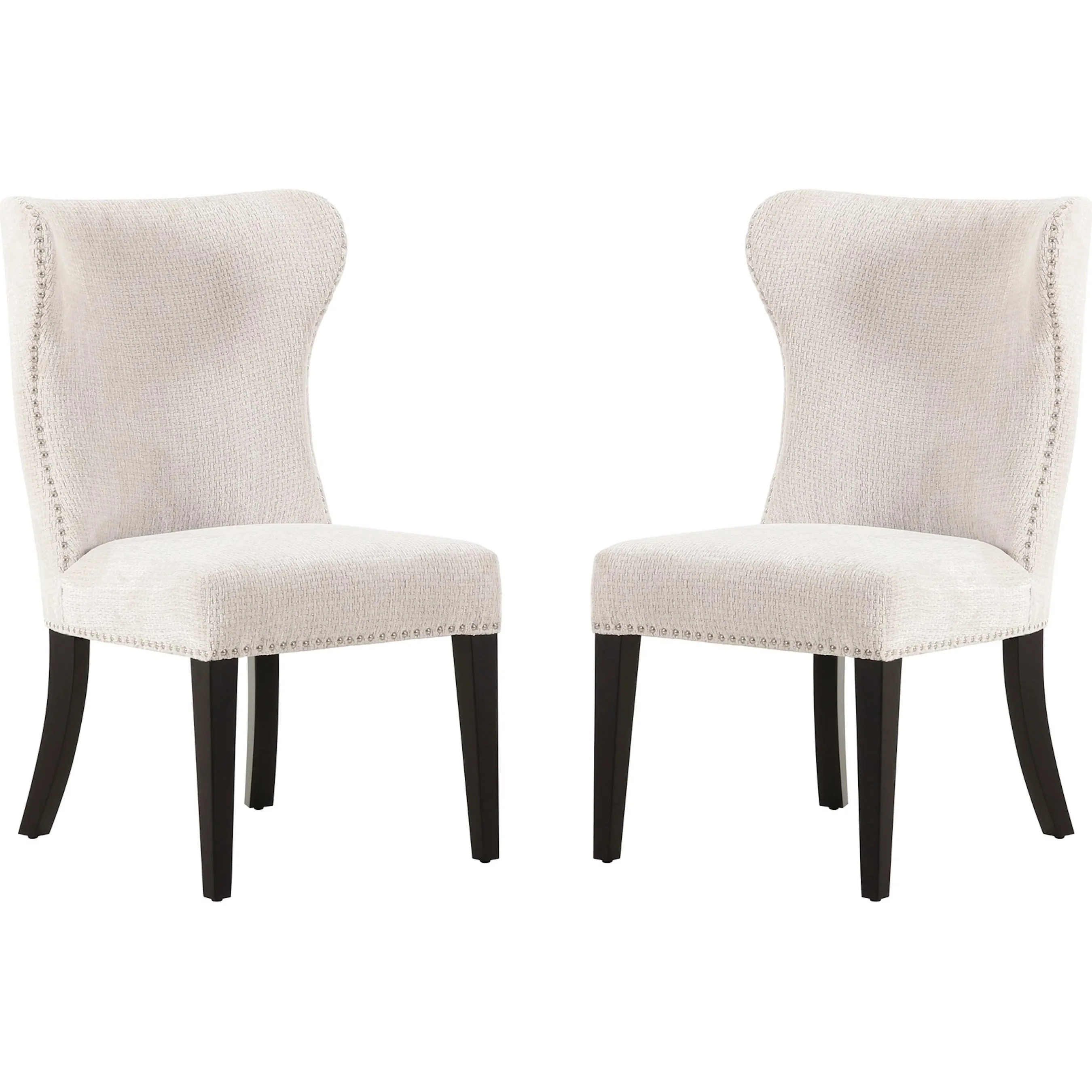 Elara Design Upholstered 2 Pieces Dining Chair Set - PZW-2066 - Image 6