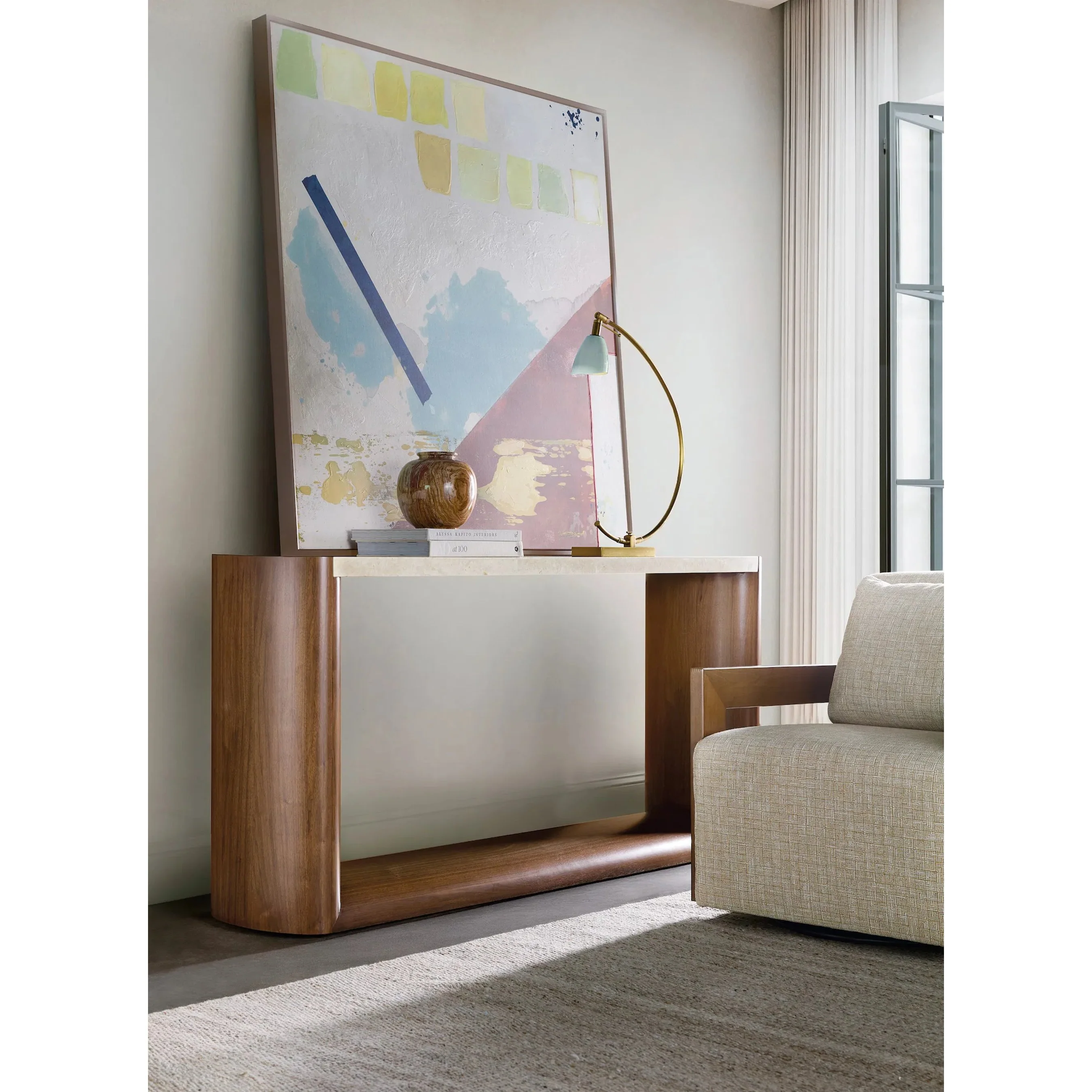 Eleana Shelf Console Table - Image 3