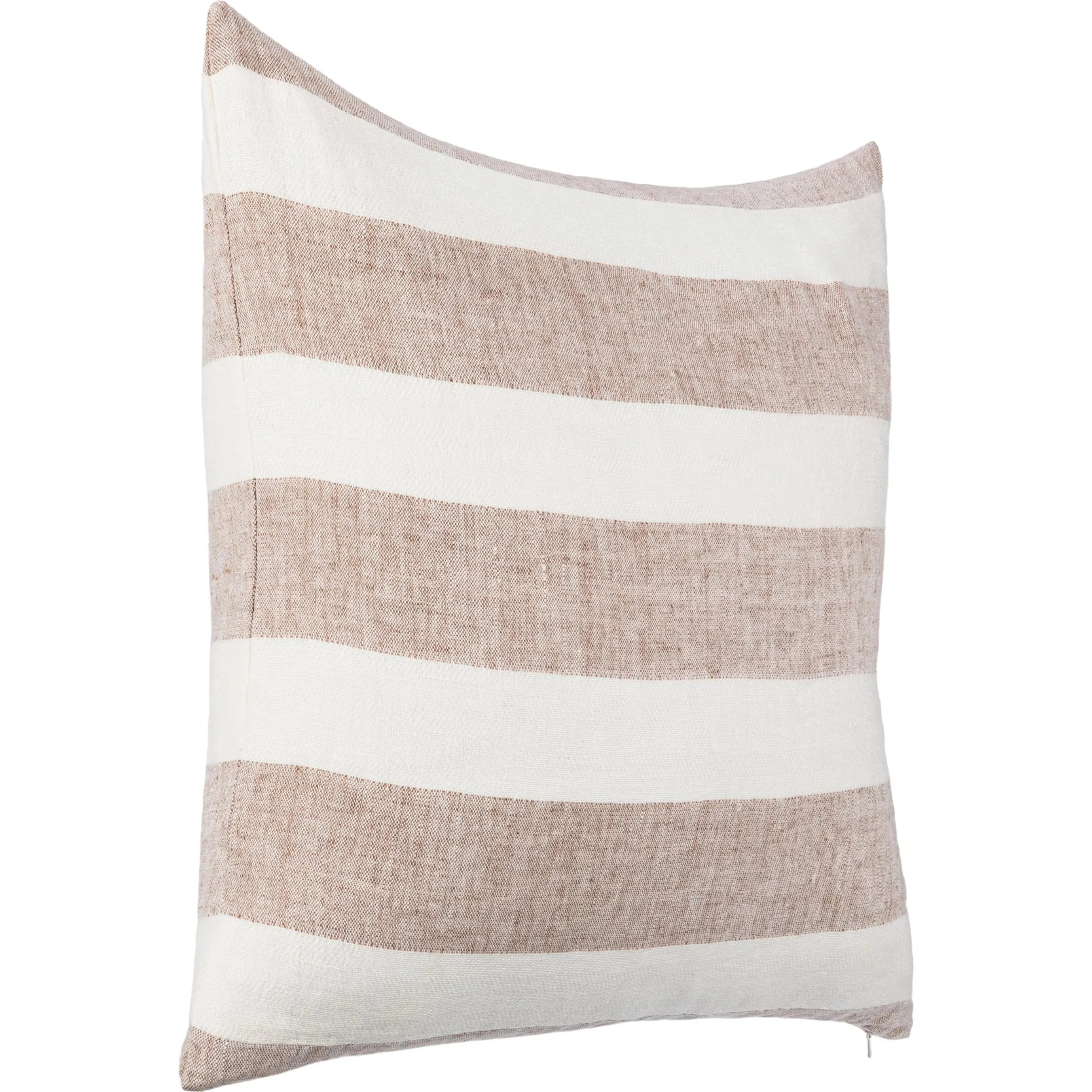 Eleanor Belgian Flax Linen Throw Pillow - Image 2