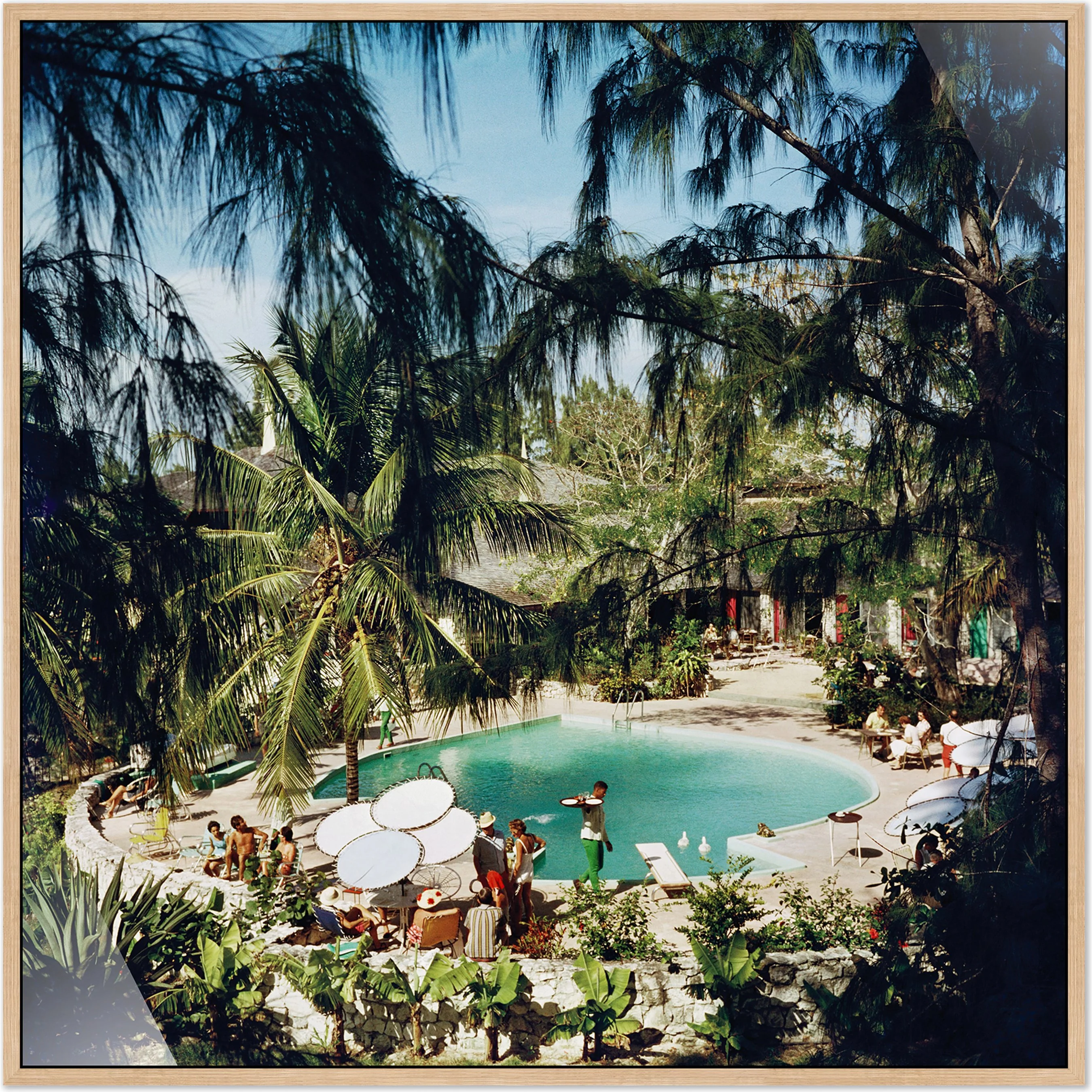 Eleuthra Pool Party by Slim Aarons - Image 2