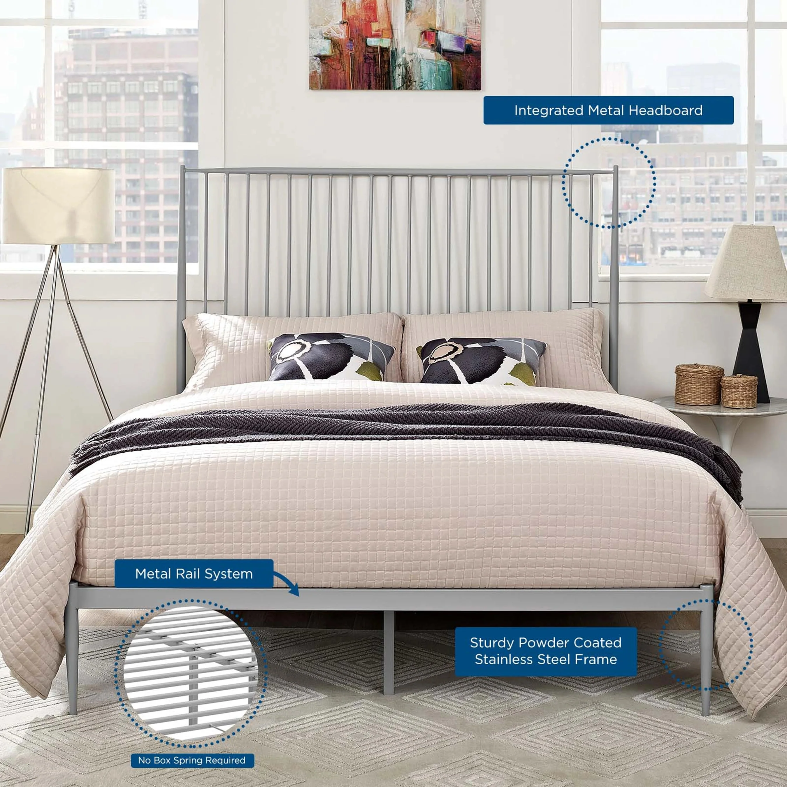 Elizabeth Platform Bed - Image 3
