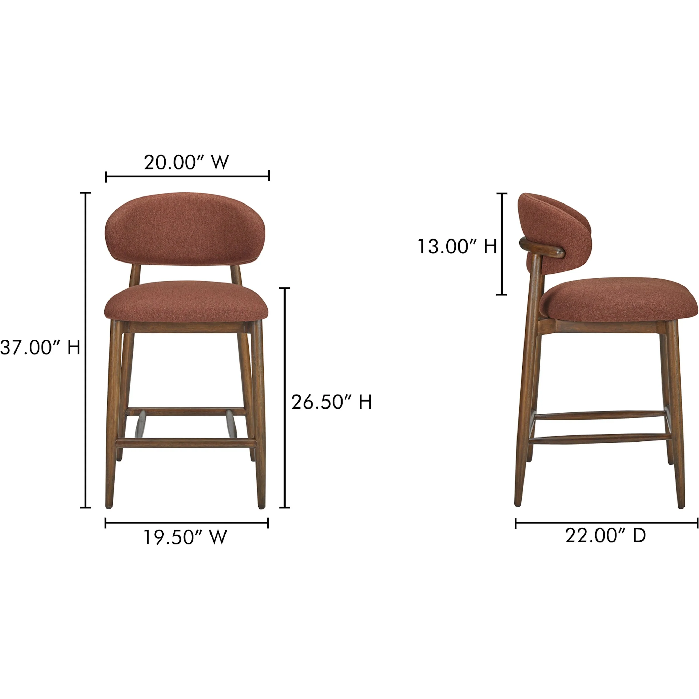 Ellie Counter Stool - Image 9
