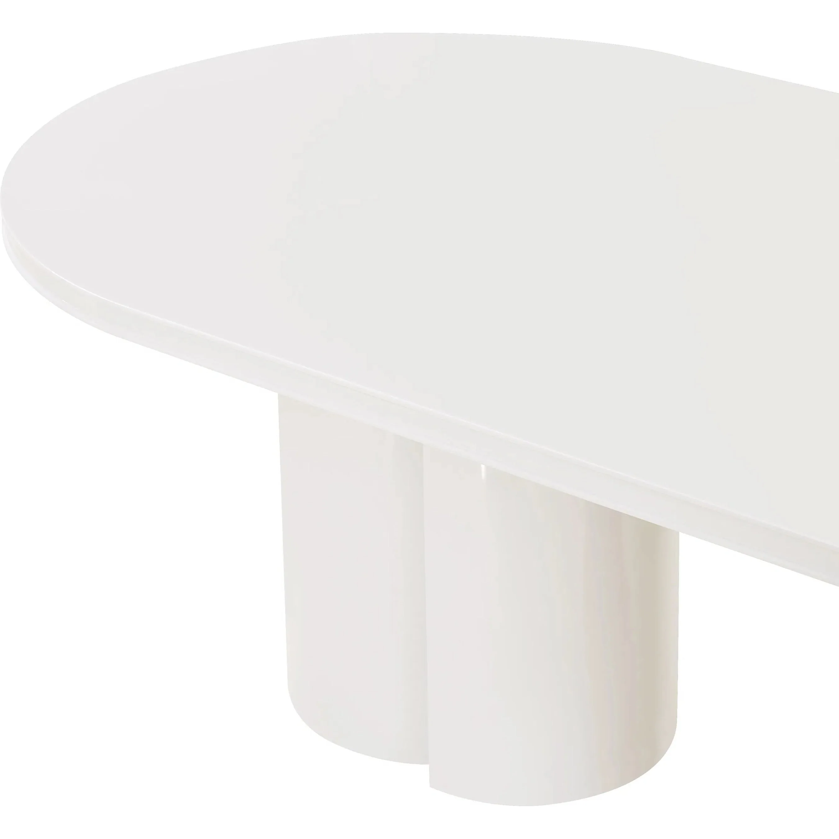Elora Lacquer Oval Dining Table - Image 11