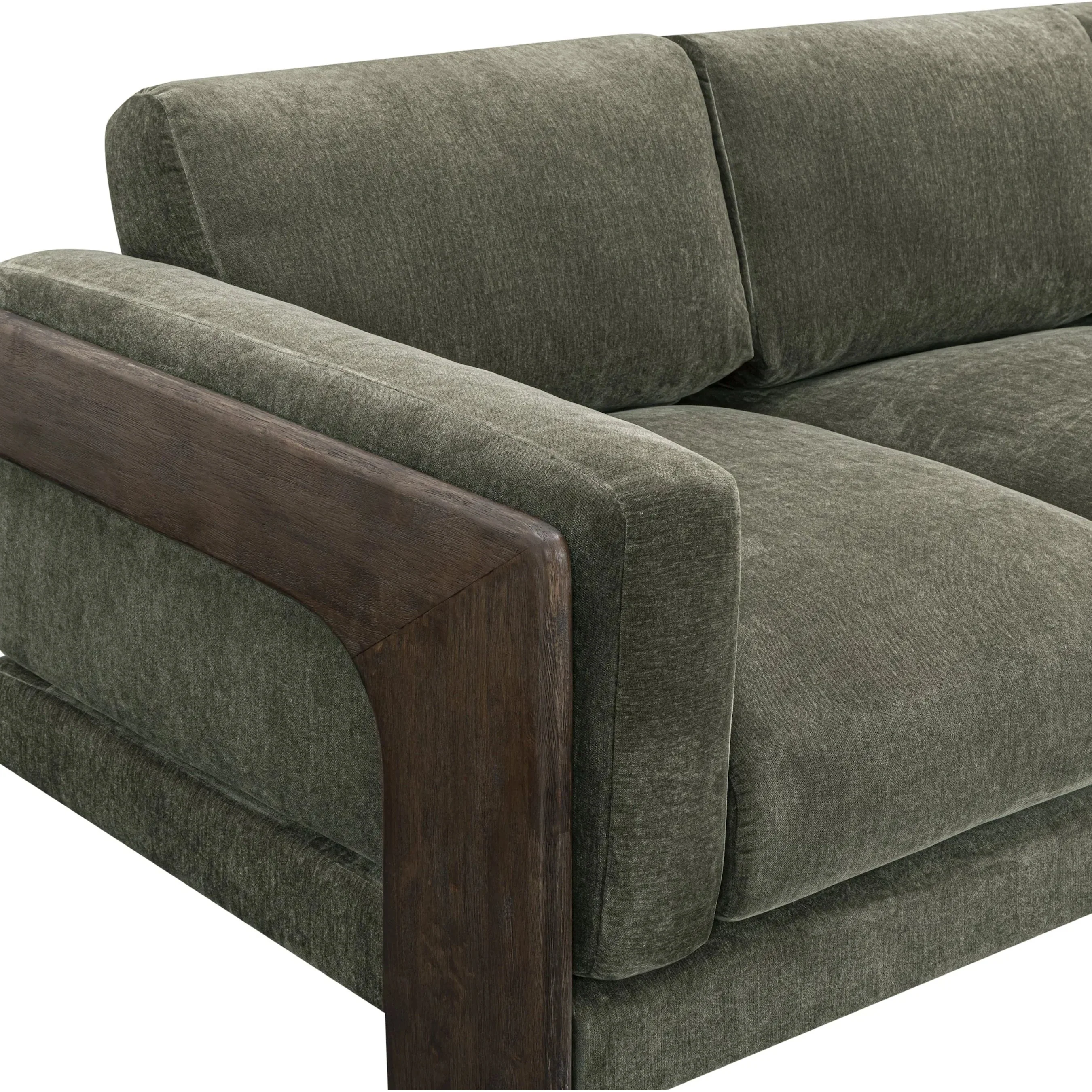 Elyn Upcycled Contract-Grade Chenille Sofa - Image 5